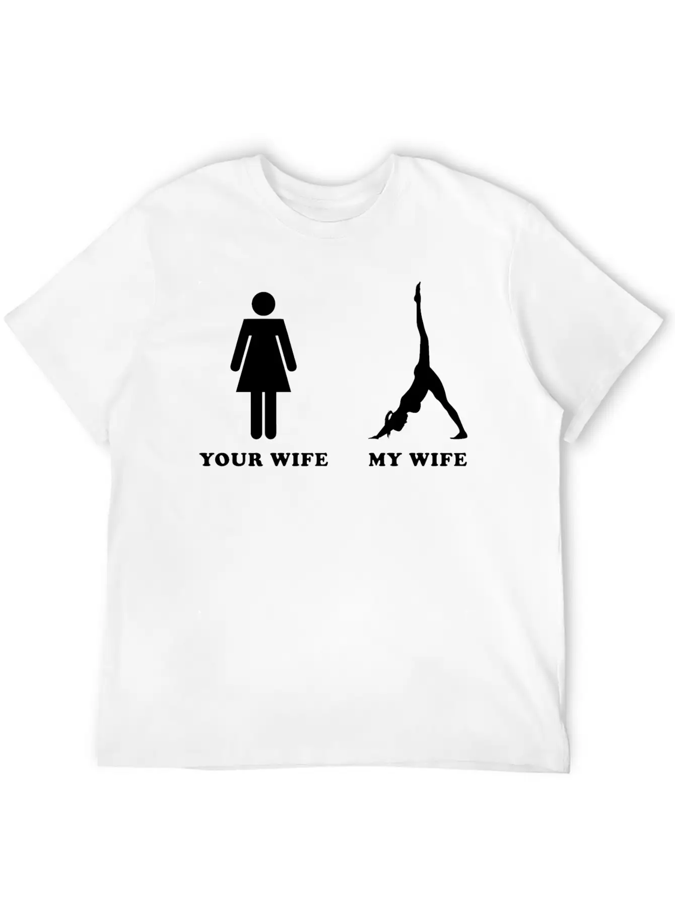 Yoga Of My Wife Classic Fit Graphic Tee For Daily Comfort – Unisex Cotton Shirt