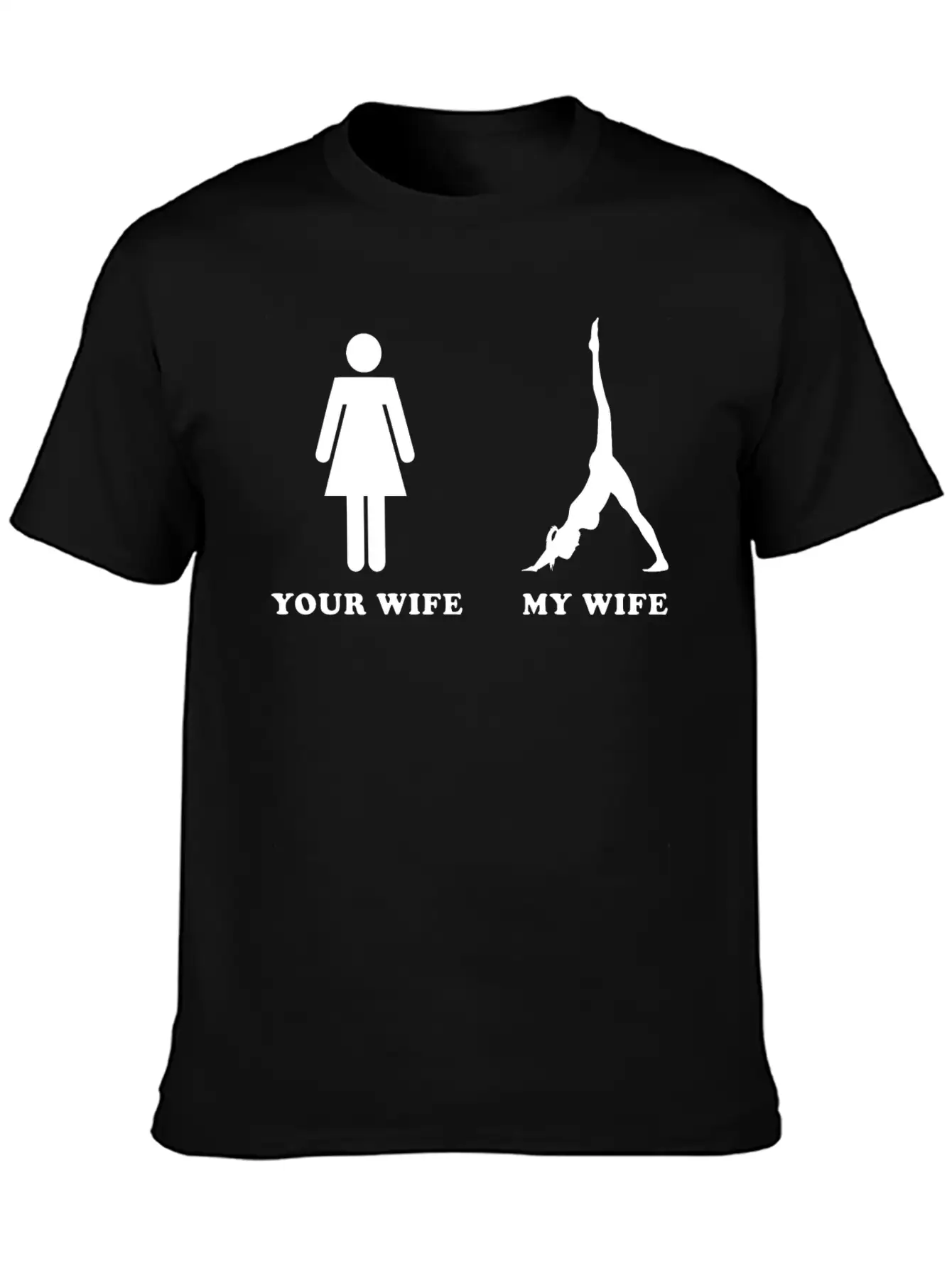 Yoga Of My Wife Classic Fit Graphic Tee For Daily Comfort – Unisex Cotton Shirt