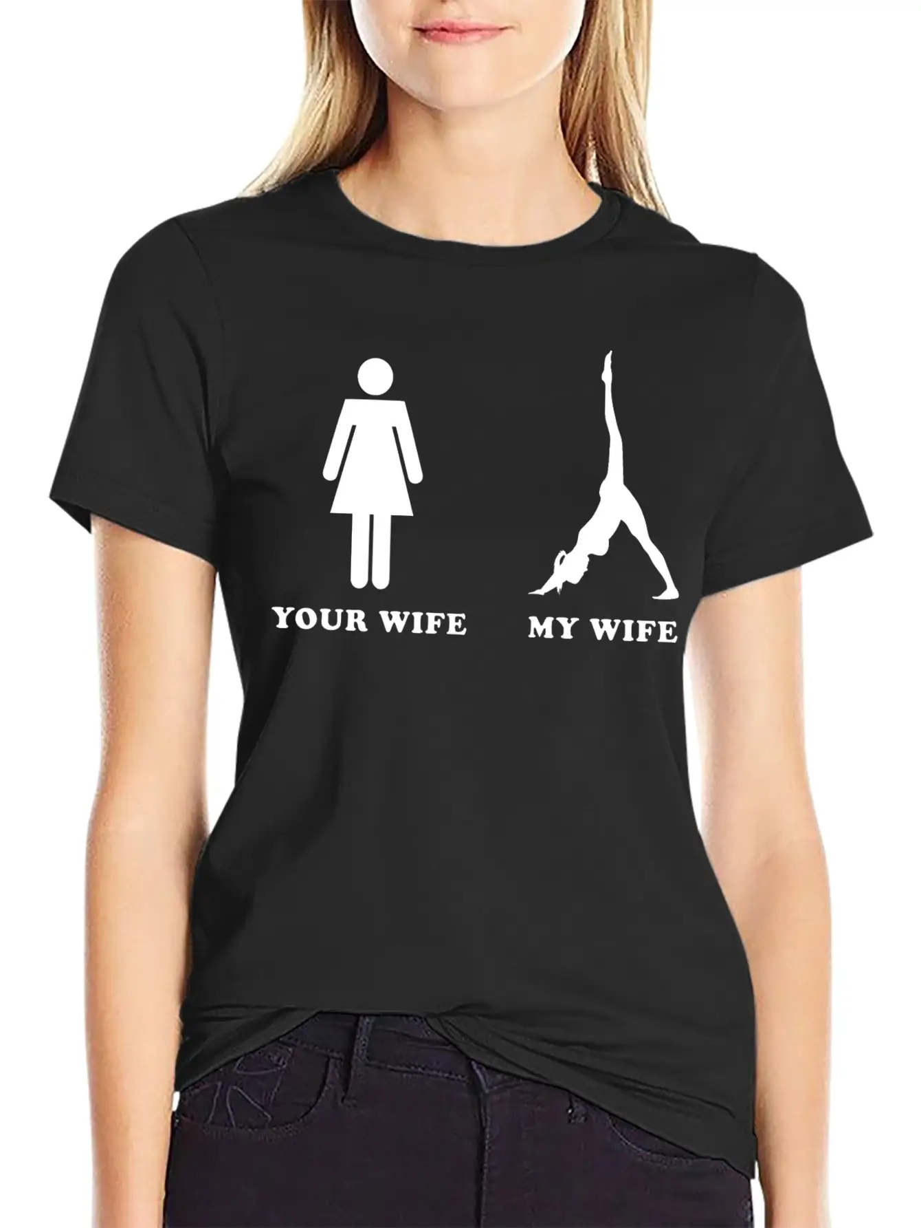 Yoga Of My Wife Classic Fit Graphic Tee For Daily Comfort – Unisex Cotton Shirt