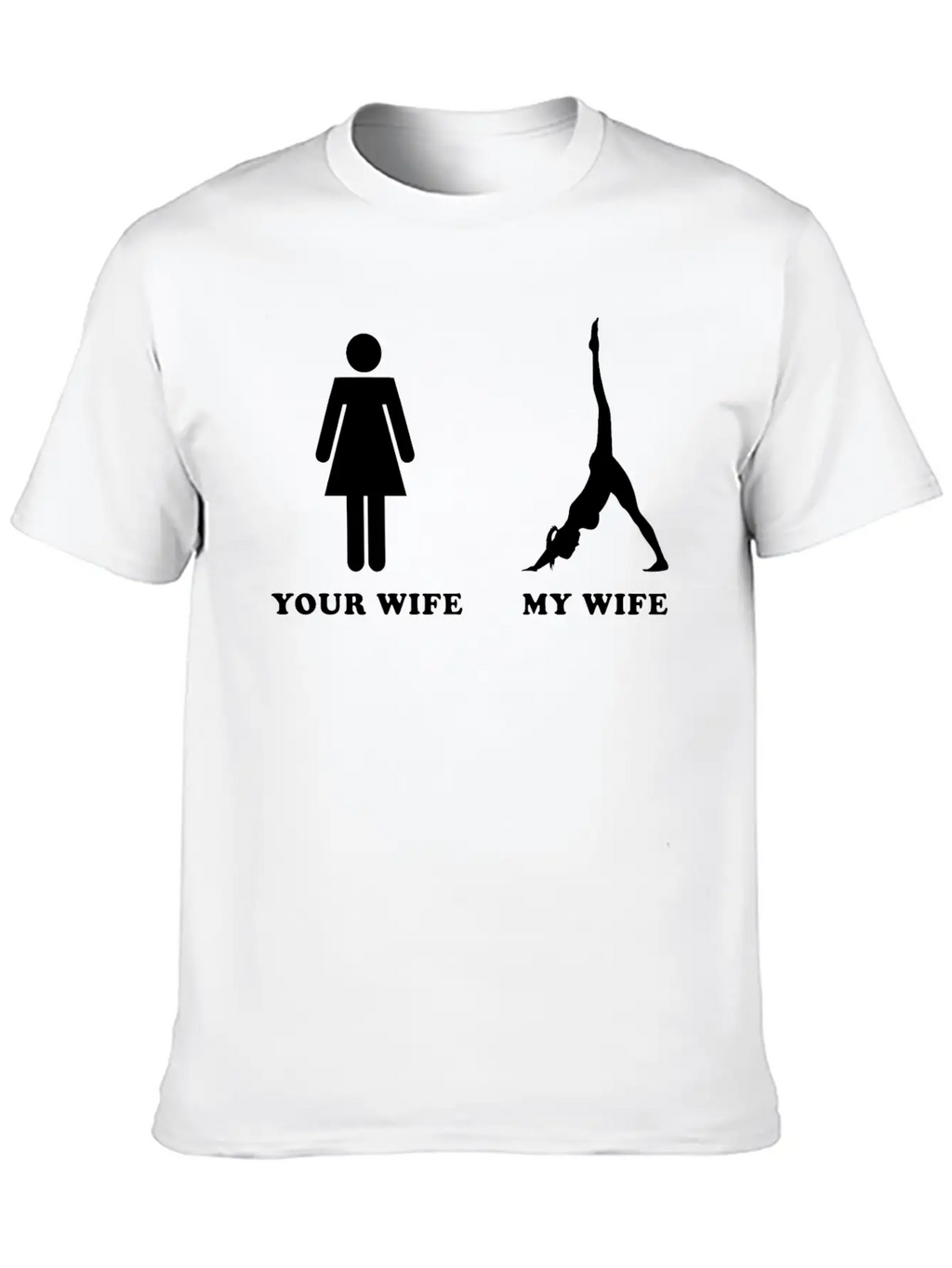 Yoga Of My Wife Classic Fit Graphic Tee For Daily Comfort – Unisex Cotton Shirt