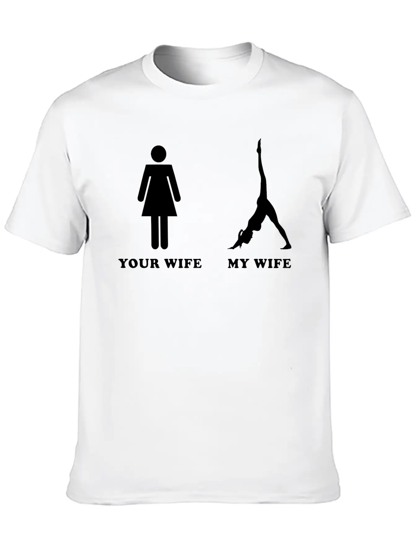 Yoga Of My Wife Classic Fit Graphic Tee For Daily Comfort – Unisex Cotton Shirt