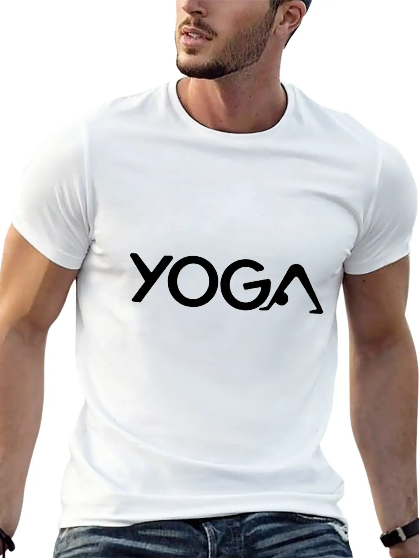 Yoga Unisex Casual T-Shirt – Clean Design For Daily Comfort