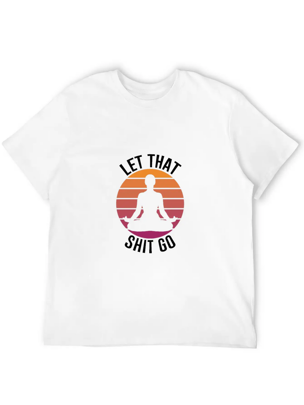 Yoga Unisex Short Sleeve Soft Cotton T-Shirt – Casual Everyday Wear