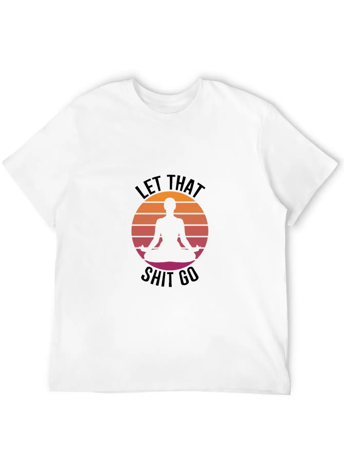 Yoga Unisex Short Sleeve Soft Cotton T-Shirt – Casual Everyday Wear