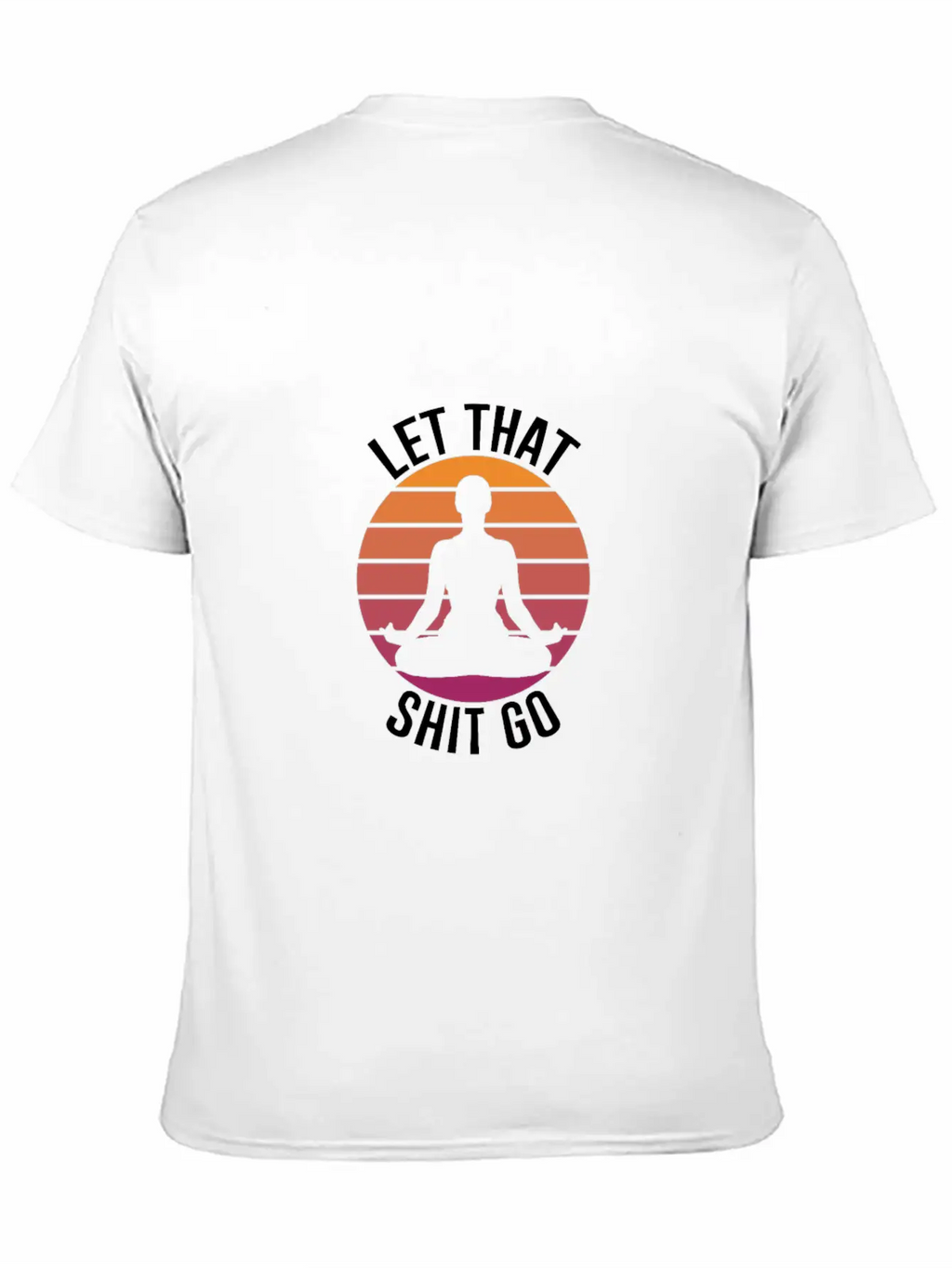 Yoga Unisex Short Sleeve Soft Cotton T-Shirt – Casual Everyday Wear