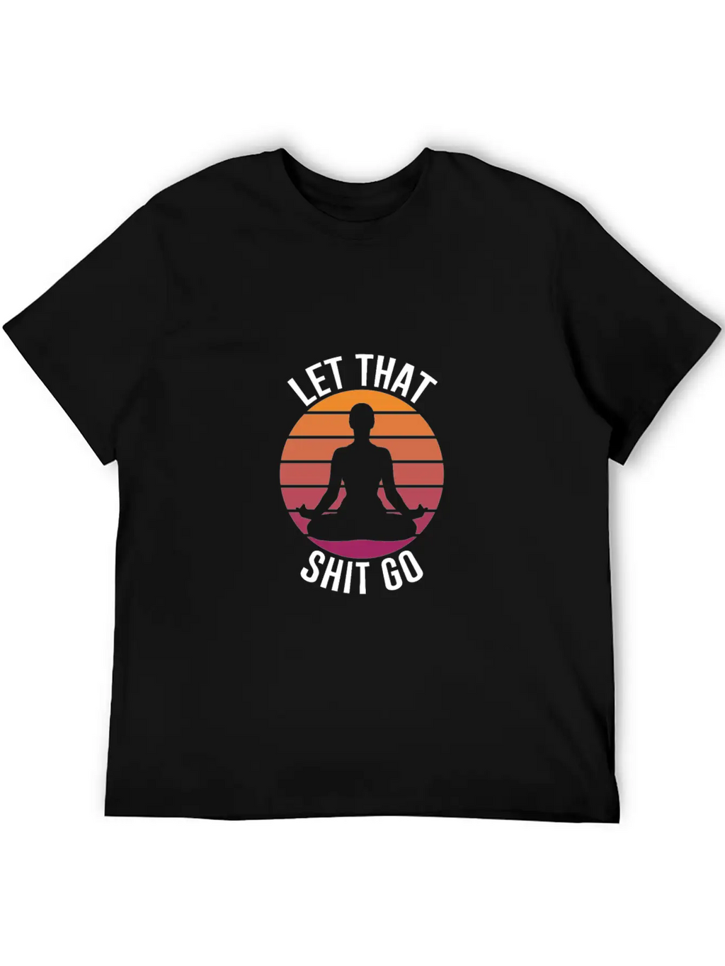Yoga Unisex Short Sleeve Soft Cotton T-Shirt – Casual Everyday Wear