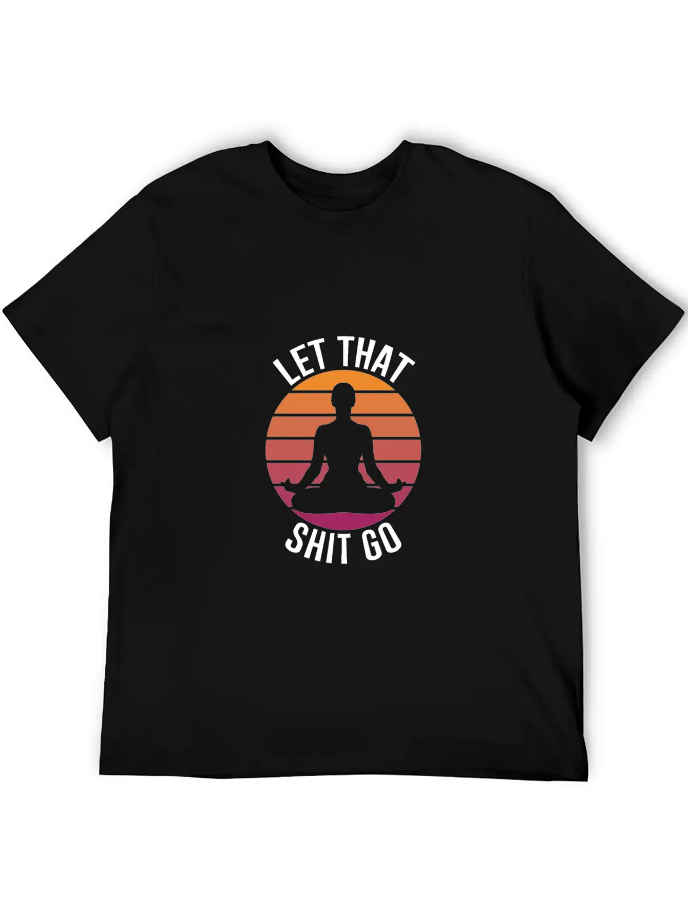 Yoga Unisex Short Sleeve Soft Cotton T-Shirt – Casual Everyday Wear