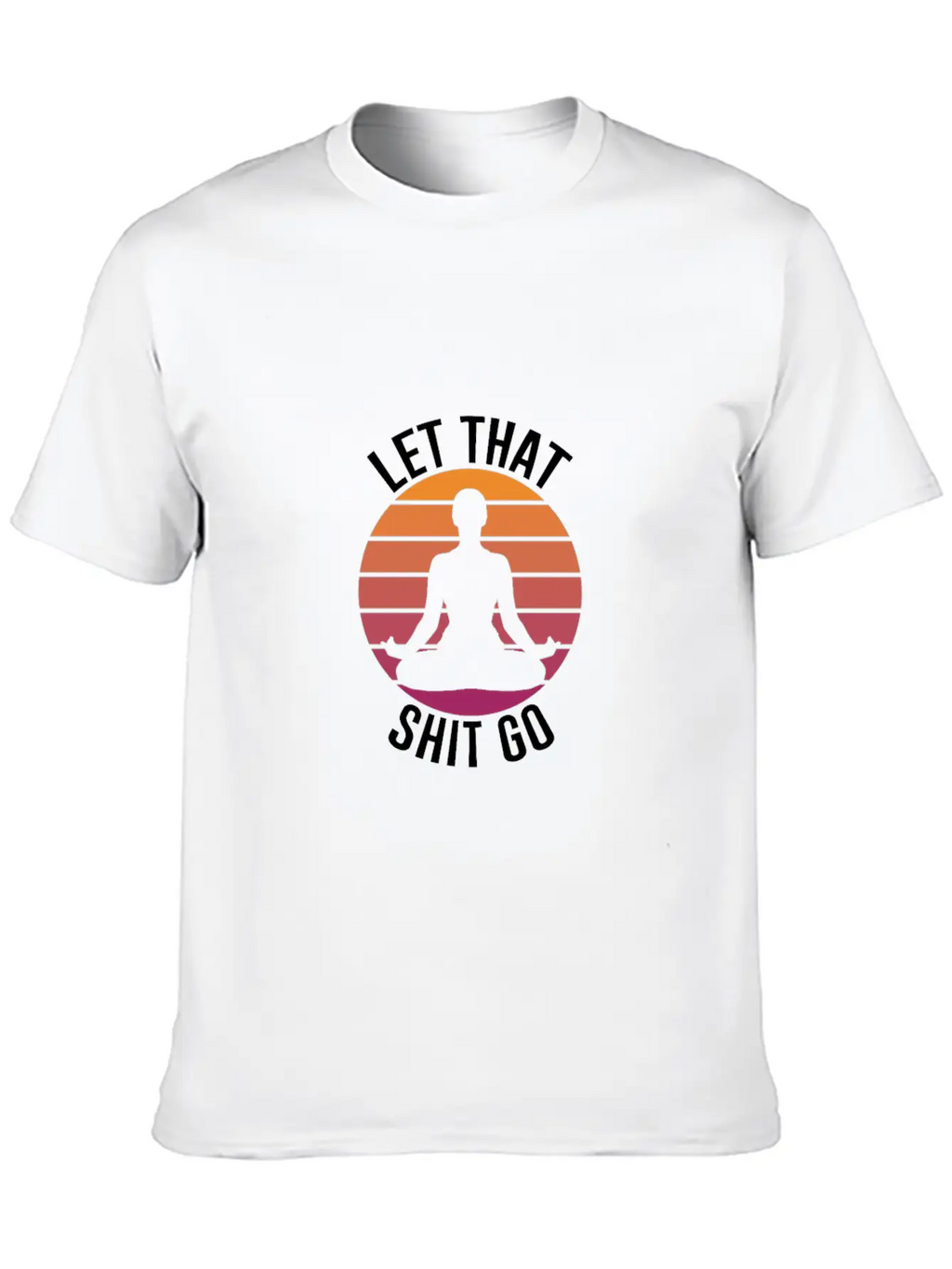 Yoga Unisex Short Sleeve Soft Cotton T-Shirt – Casual Everyday Wear