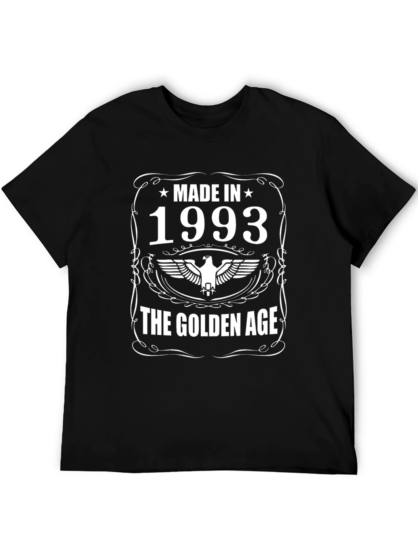 Made in 1993 The Golden Age Black T-Shirt
