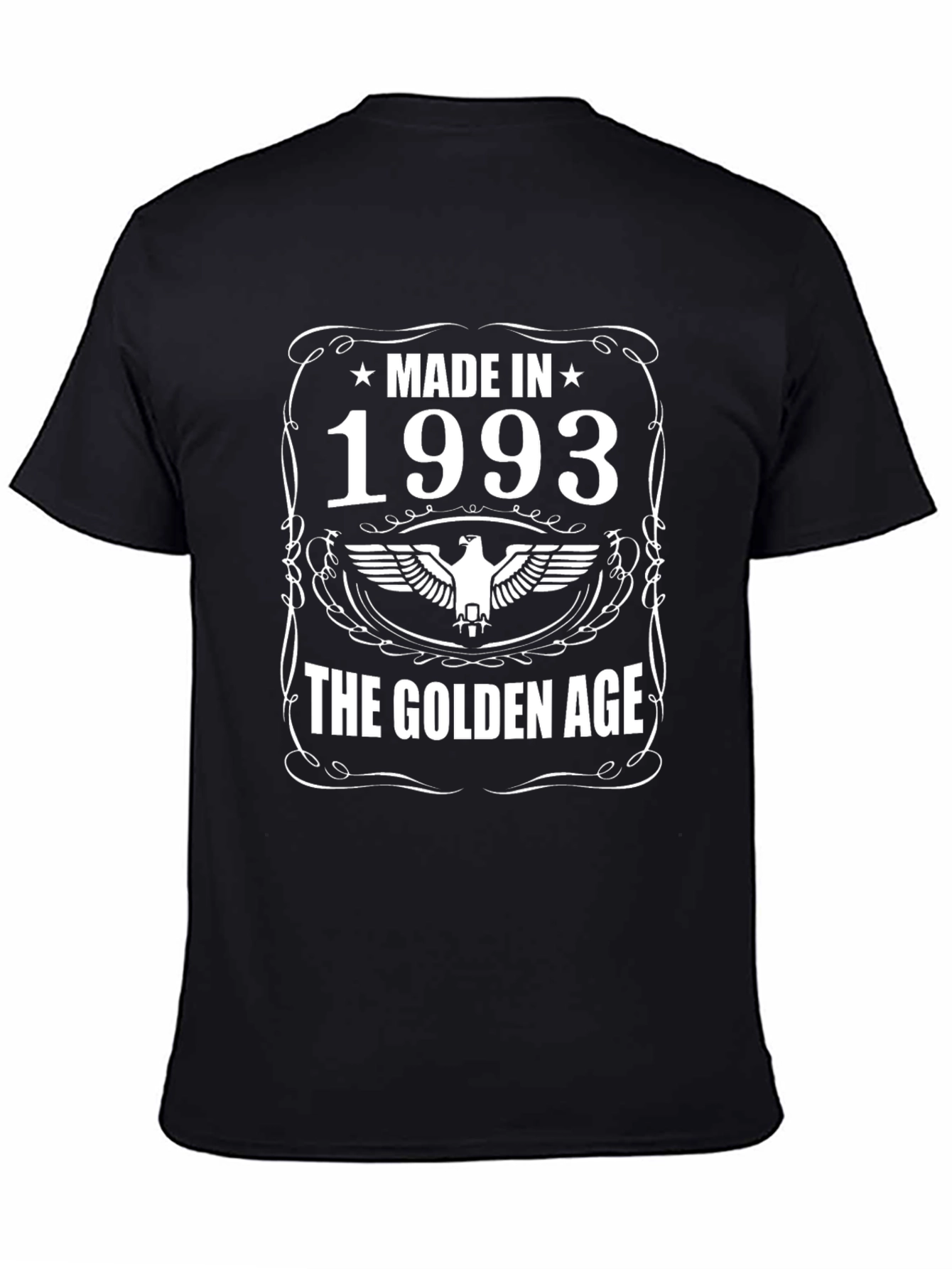 Made in 1993 The Golden Age Black T-Shirt