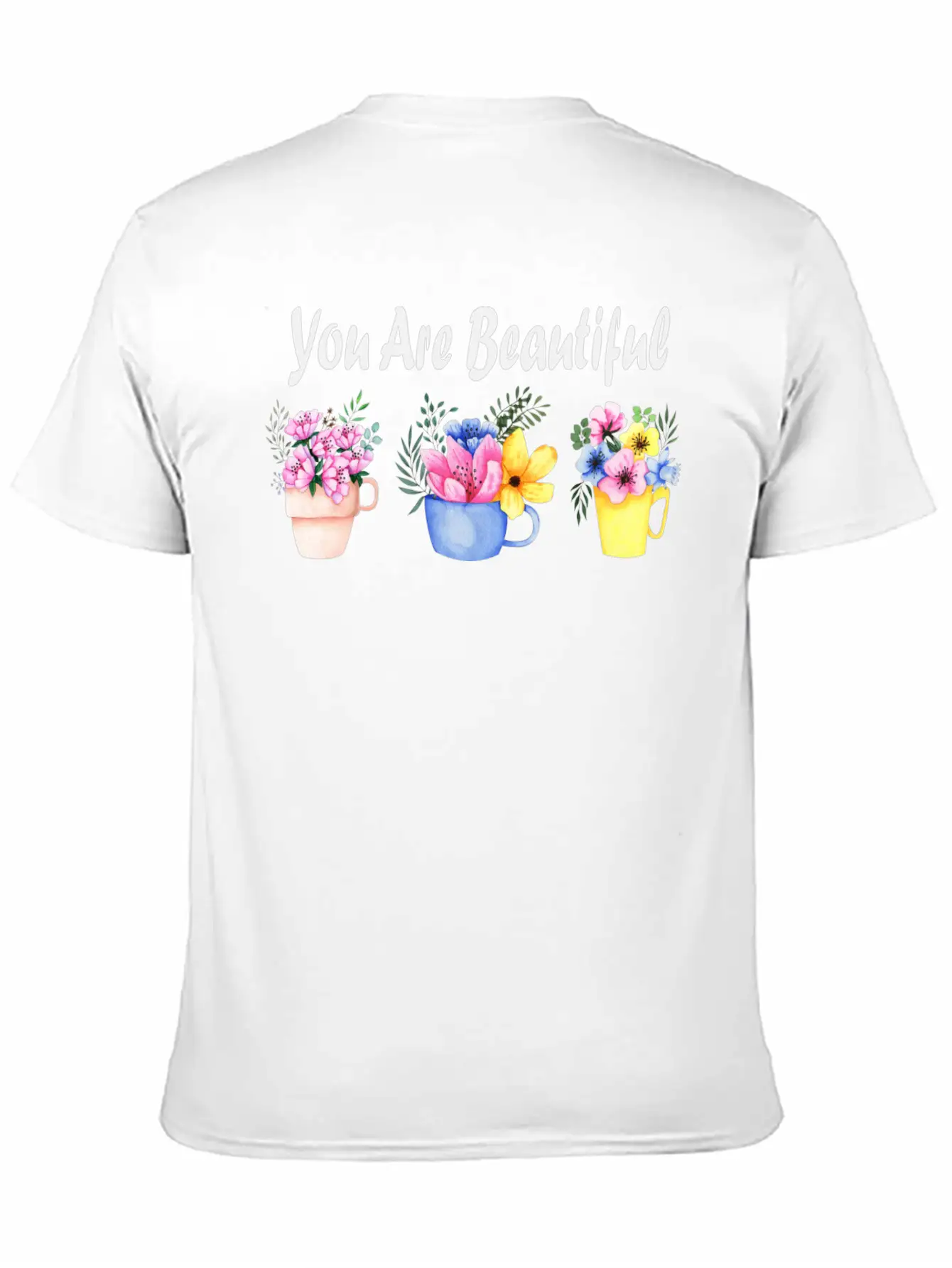 You Are Beautiful Unisex Casual T-Shirt – Clean Design For Daily Comfort