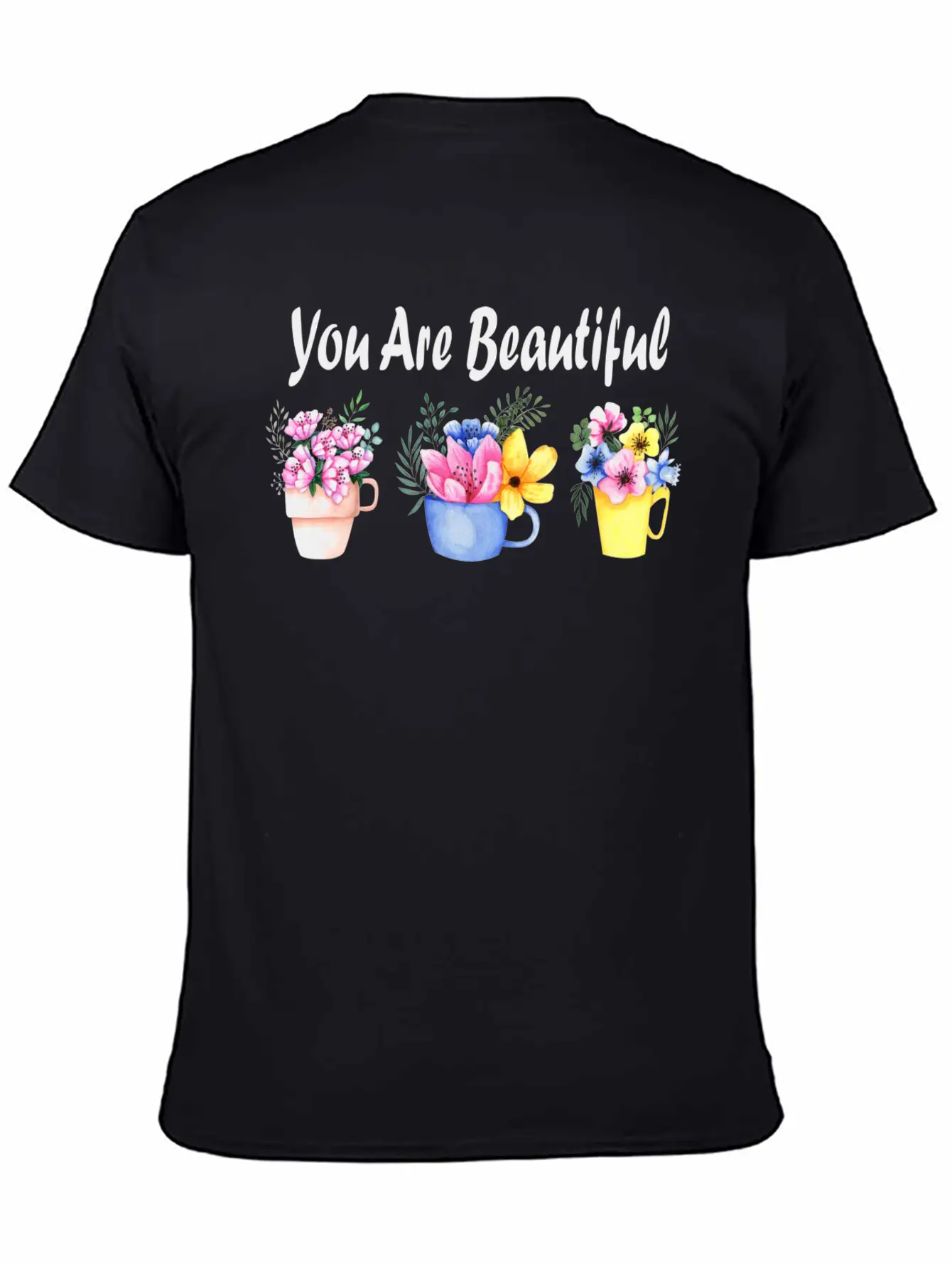 You Are Beautiful Unisex Casual T-Shirt – Clean Design For Daily Comfort