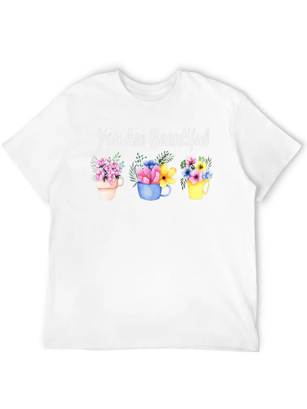 You Are Beautiful Unisex Casual T-Shirt – Clean Design For Daily Comfort