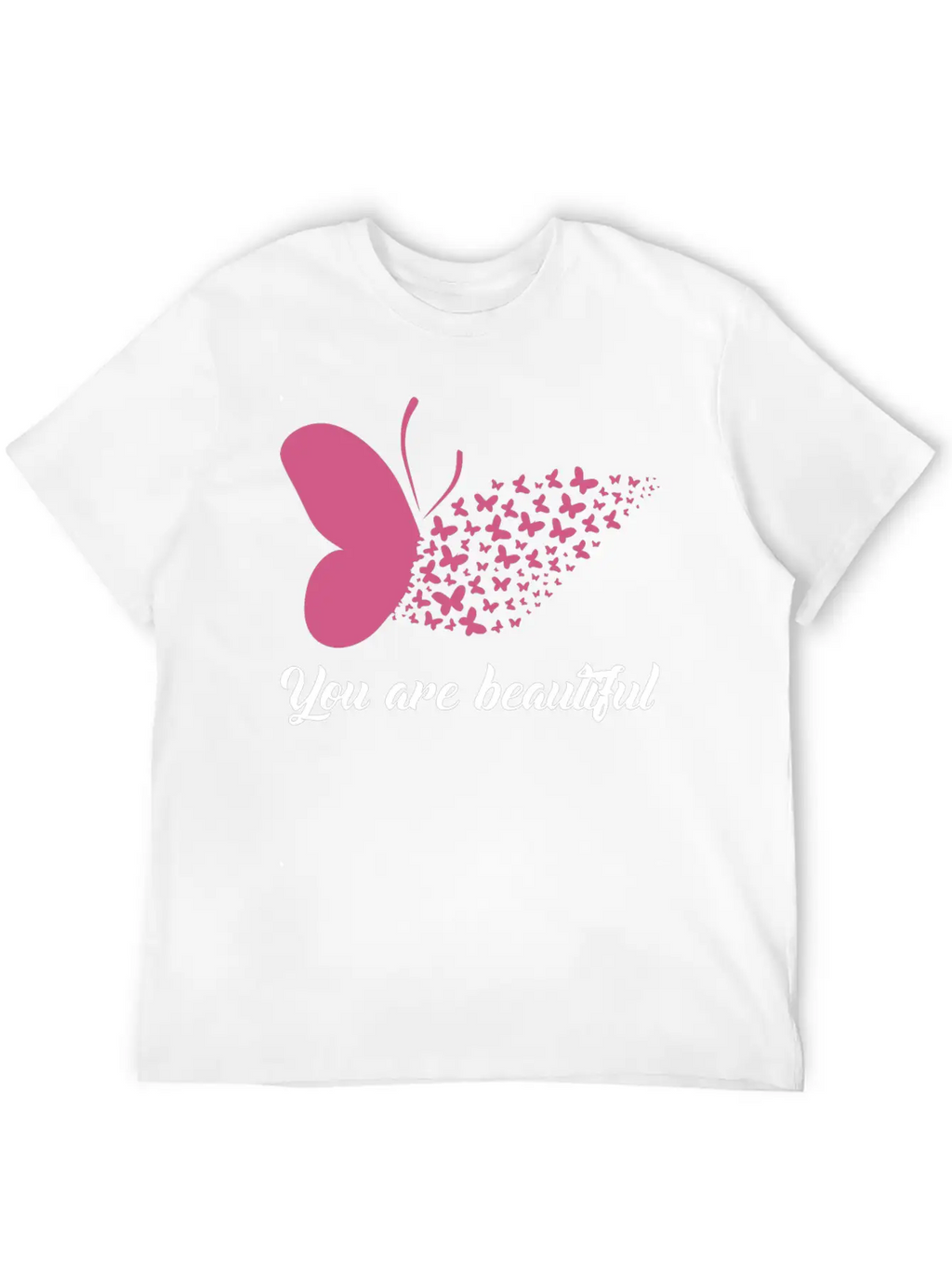 You Are Beautiful Unisex Short Sleeve Soft Cotton T-Shirt – Casual Everyday Wear
