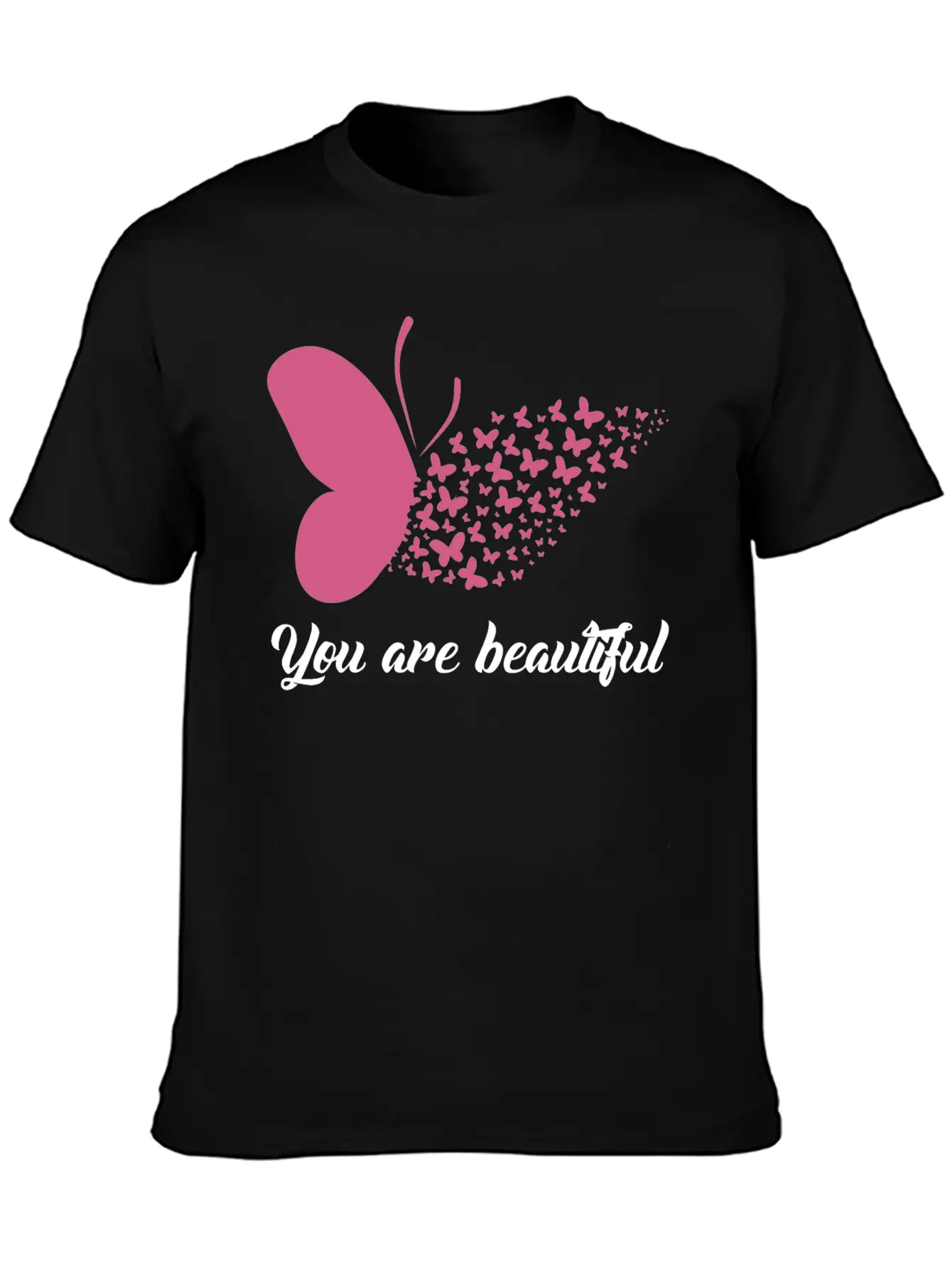 You Are Beautiful Unisex Short Sleeve Soft Cotton T-Shirt – Casual Everyday Wear
