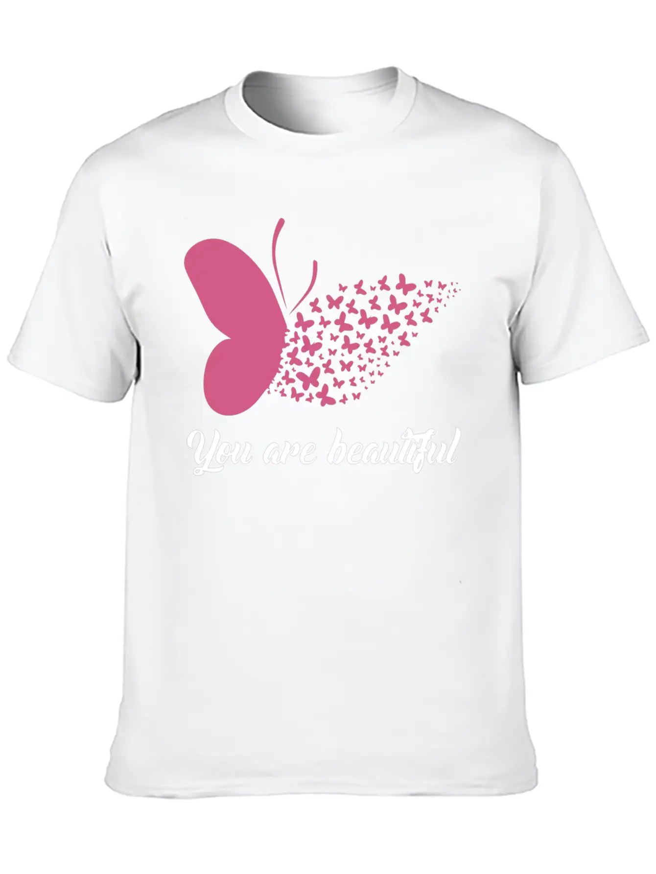 You Are Beautiful Unisex Short Sleeve Soft Cotton T-Shirt – Casual Everyday Wear