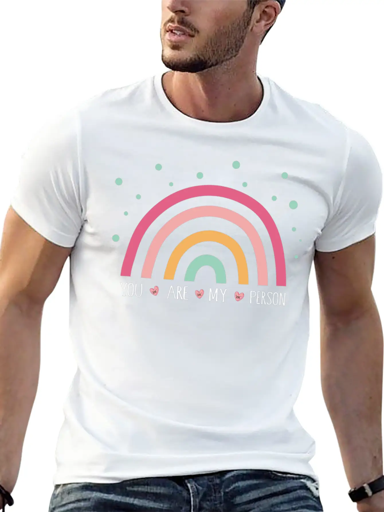 You Are My Person Unisex Casual T-Shirt – Clean Design For Daily Comfort