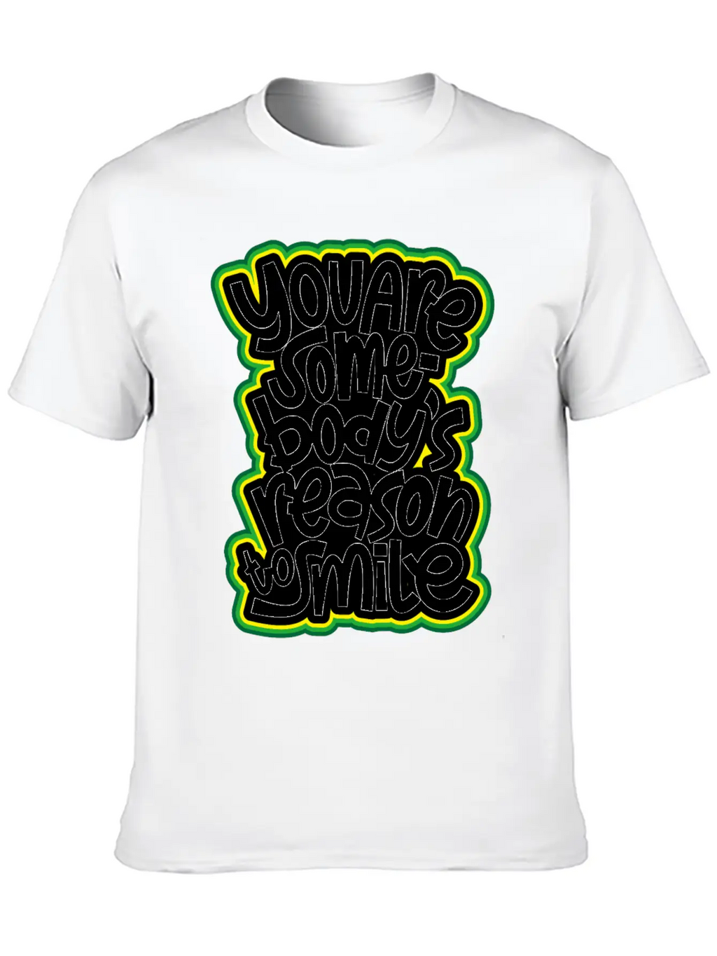 You Are Somebody's Reason To Smile Essential Cotton Tee For Daily Outfits – Unisex Style