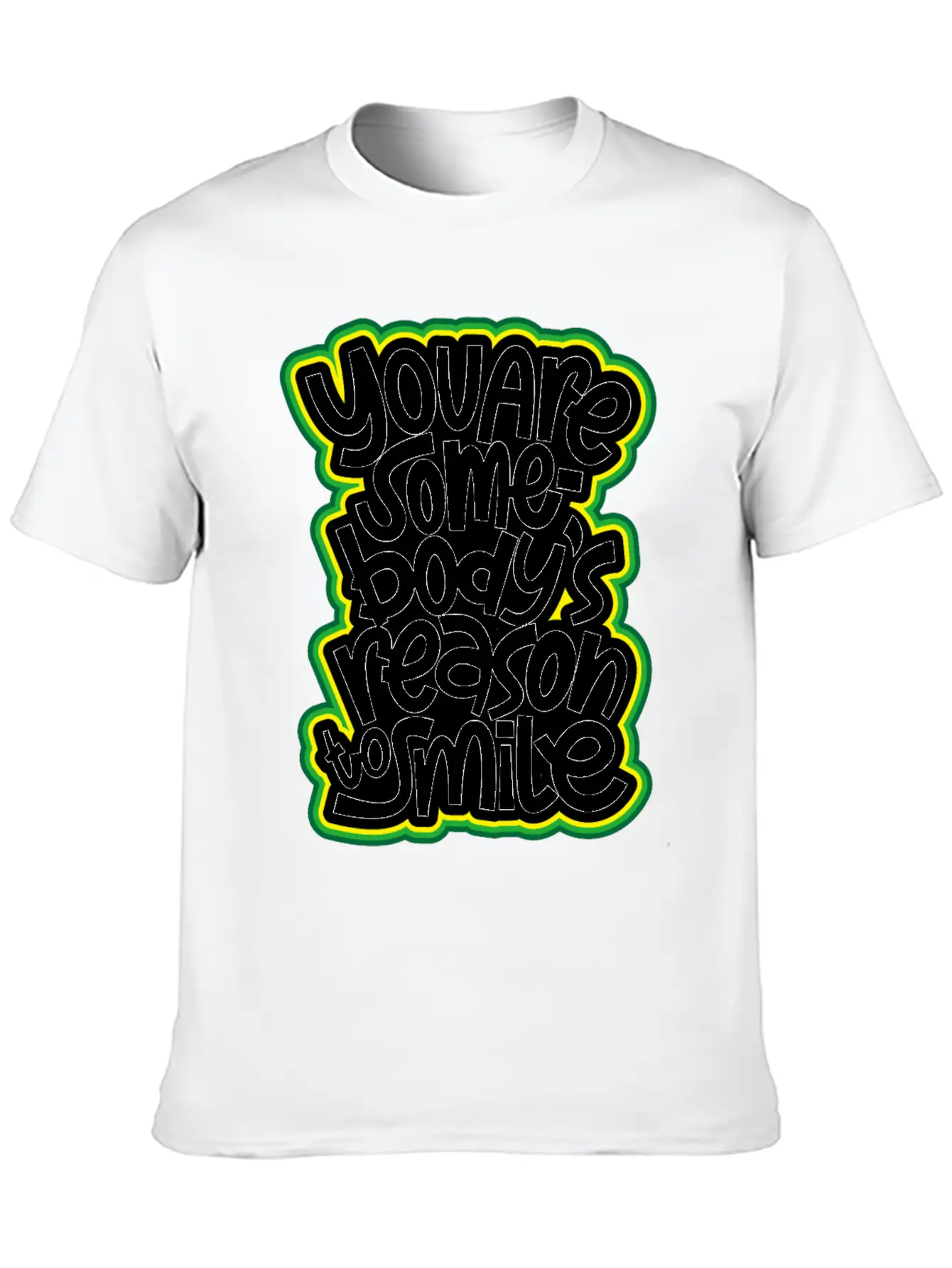 You Are Somebody's Reason To Smile Essential Cotton Tee For Daily Outfits – Unisex Style