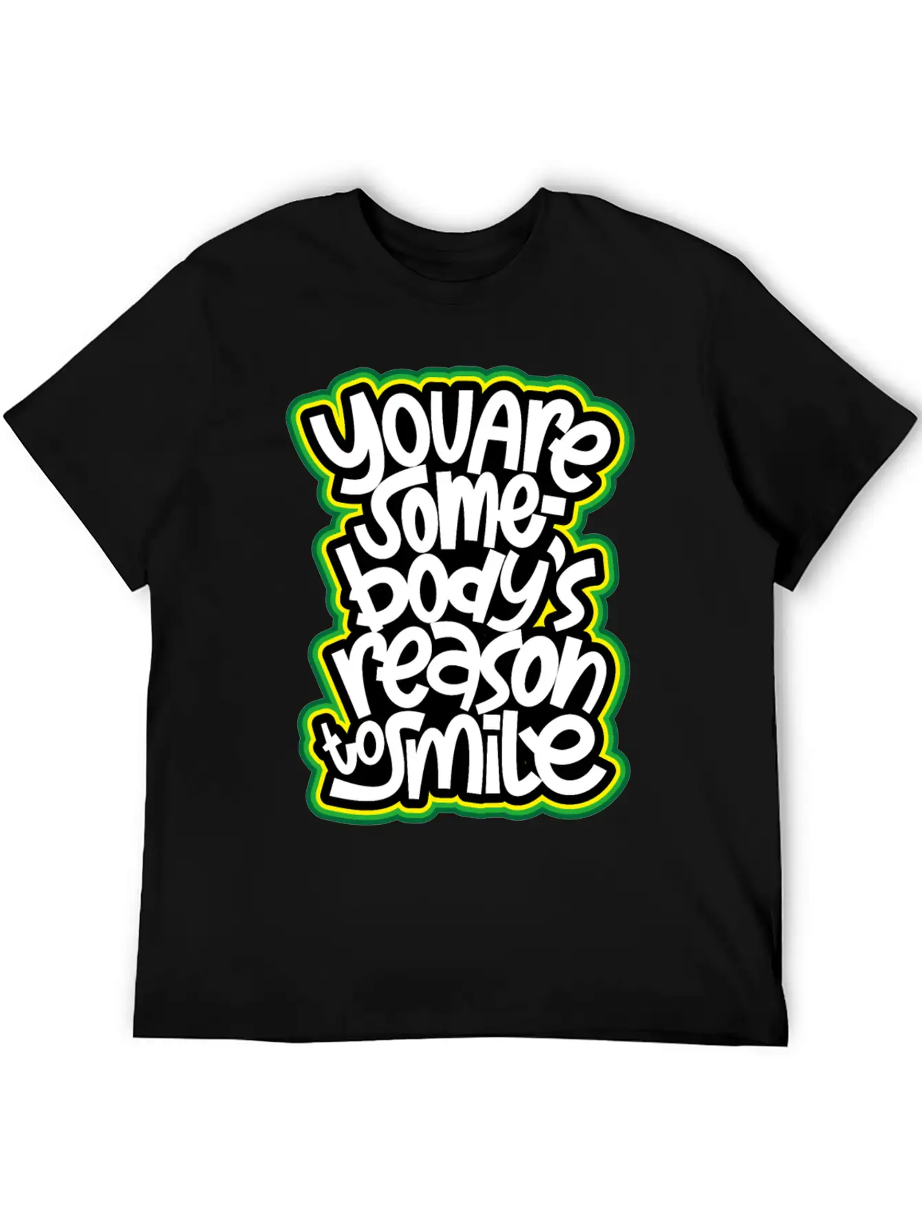 You Are Somebody's Reason To Smile Essential Cotton Tee For Daily Outfits – Unisex Style