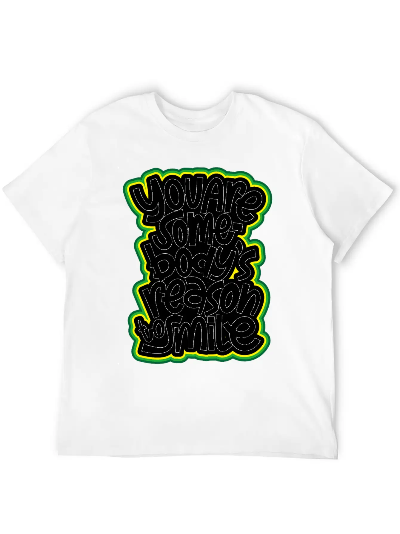 You Are Somebody's Reason To Smile Essential Cotton Tee For Daily Outfits – Unisex Style