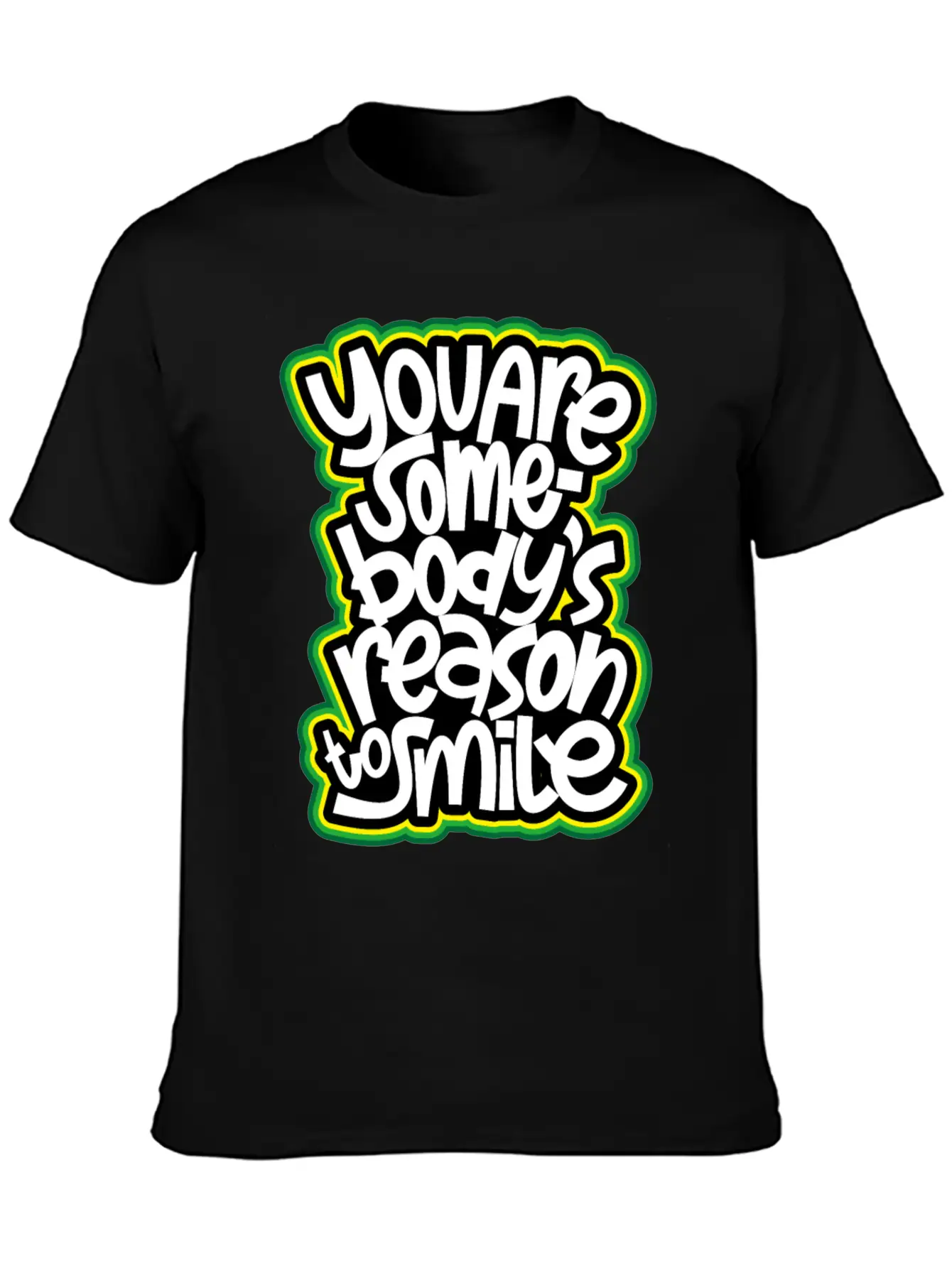 You Are Somebody's Reason To Smile Essential Cotton Tee For Daily Outfits – Unisex Style