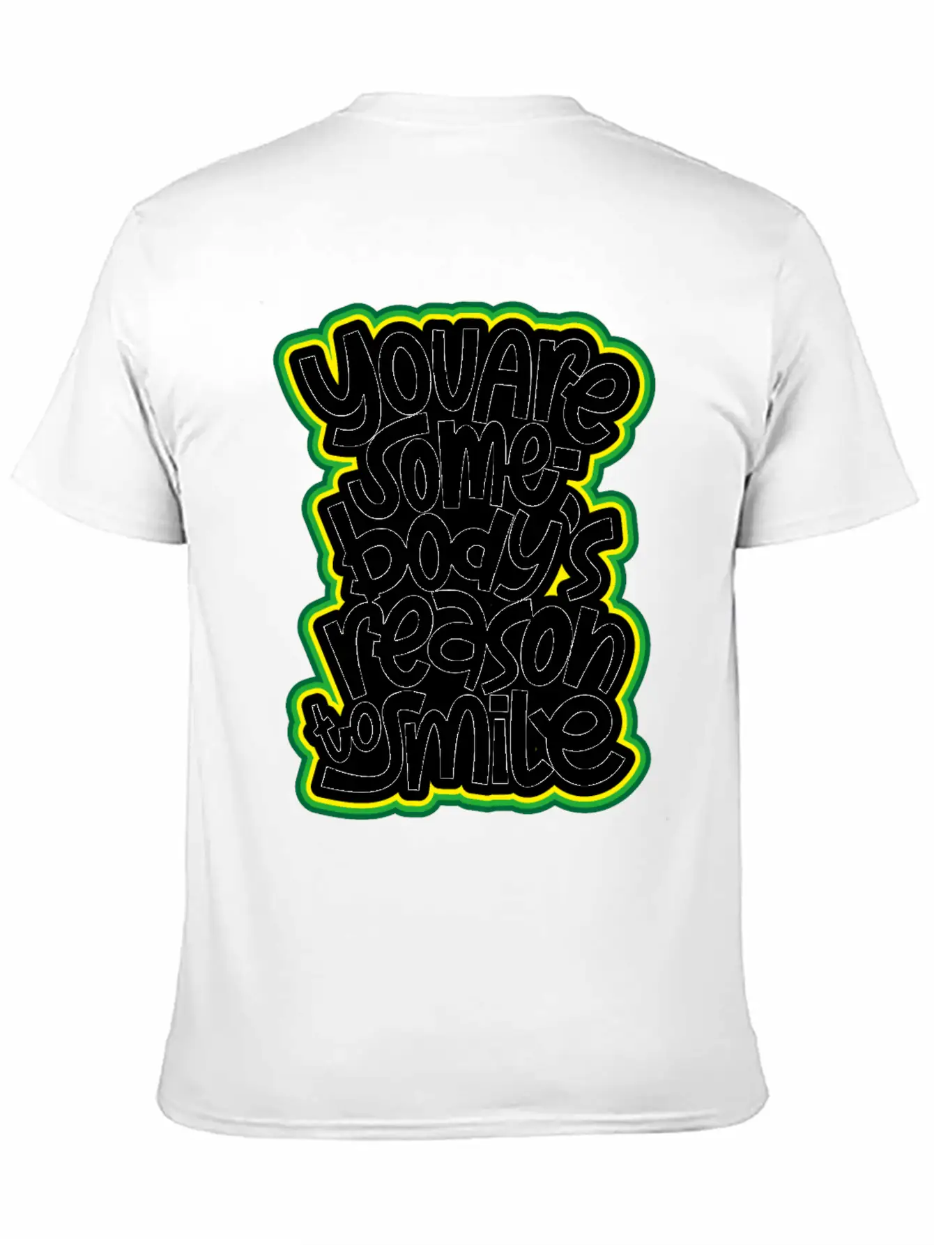 You Are Somebody's Reason To Smile Essential Cotton Tee For Daily Outfits – Unisex Style