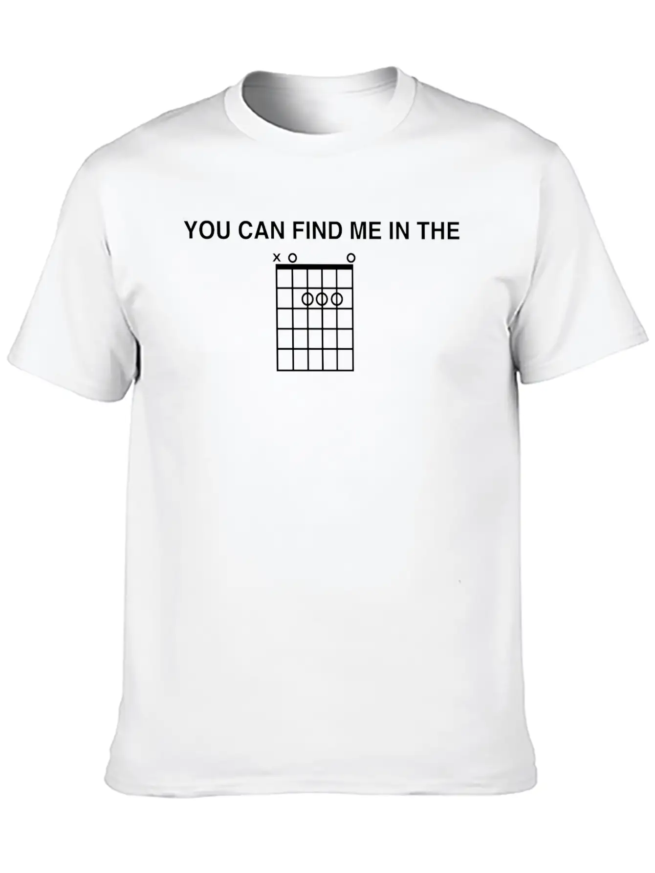You Can Find Me In The Unisex Casual T-Shirt – Clean Design For Daily Comfort