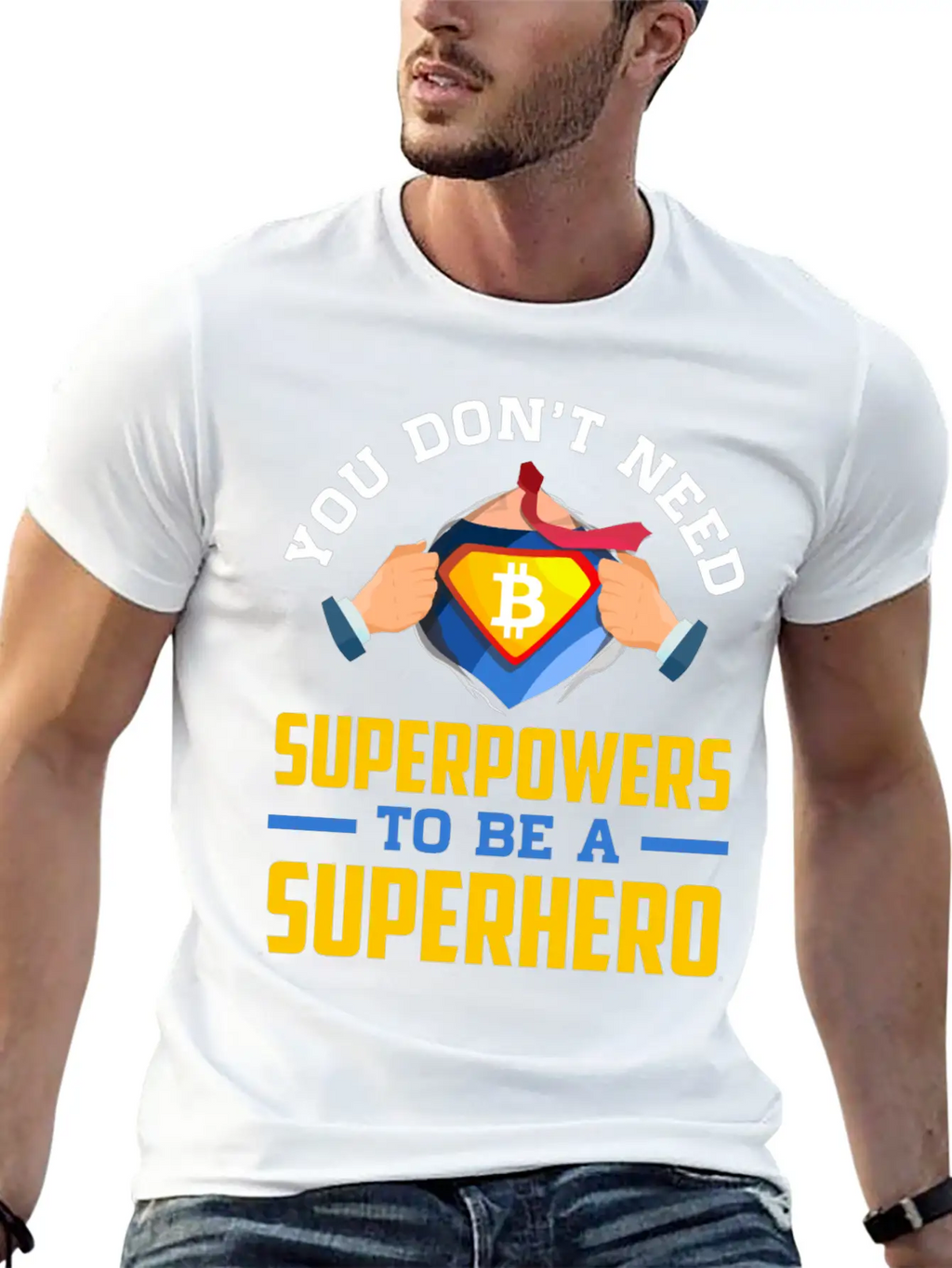 You Don T Need Superpowers To Be A Superhero Breathable Soft Cotton T-Shirt – Timeless Casual Look
