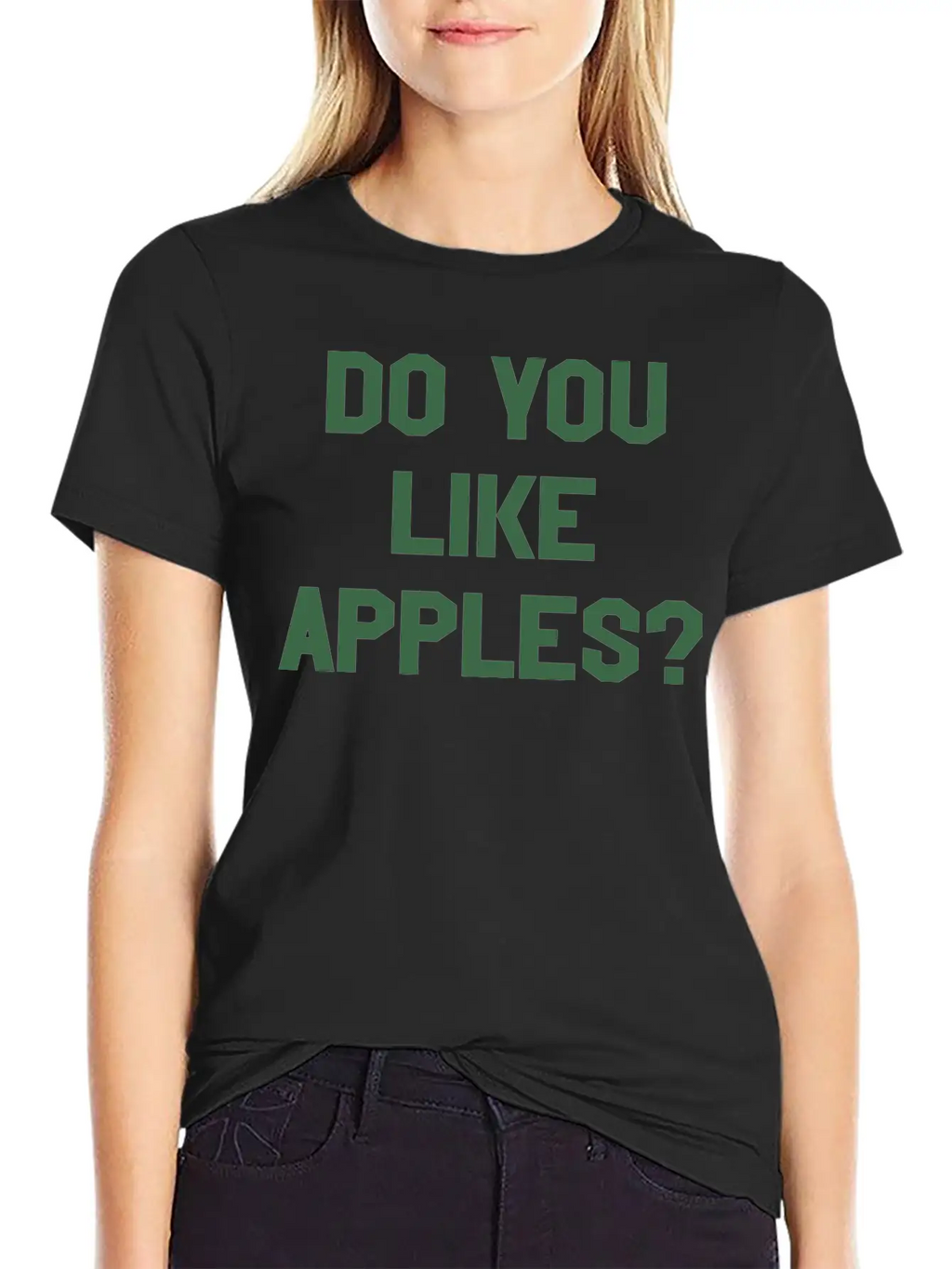 You Like Apples Cool Sarcastic Weird Gym Casual Graphic T-Shirt – Simple And Comfortable Daily Wear