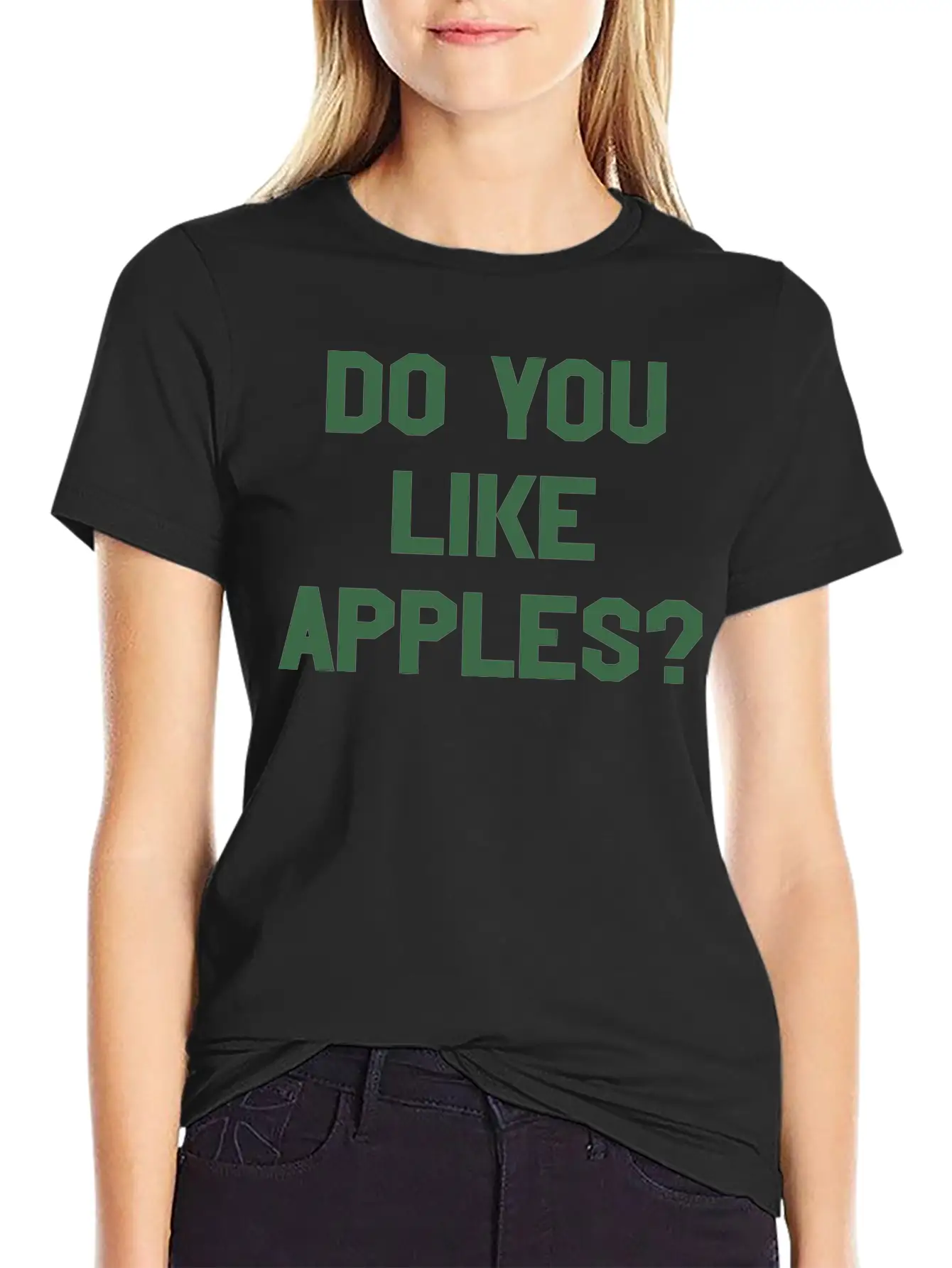 You Like Apples Cool Sarcastic Weird Gym Casual Graphic T-Shirt – Simple And Comfortable Daily Wear