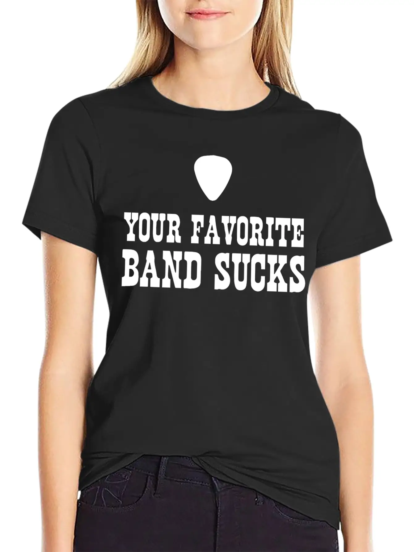 Your Favorite Band Sucks Stylish Everyday T-Shirt – Unisex Basic Cotton Tee