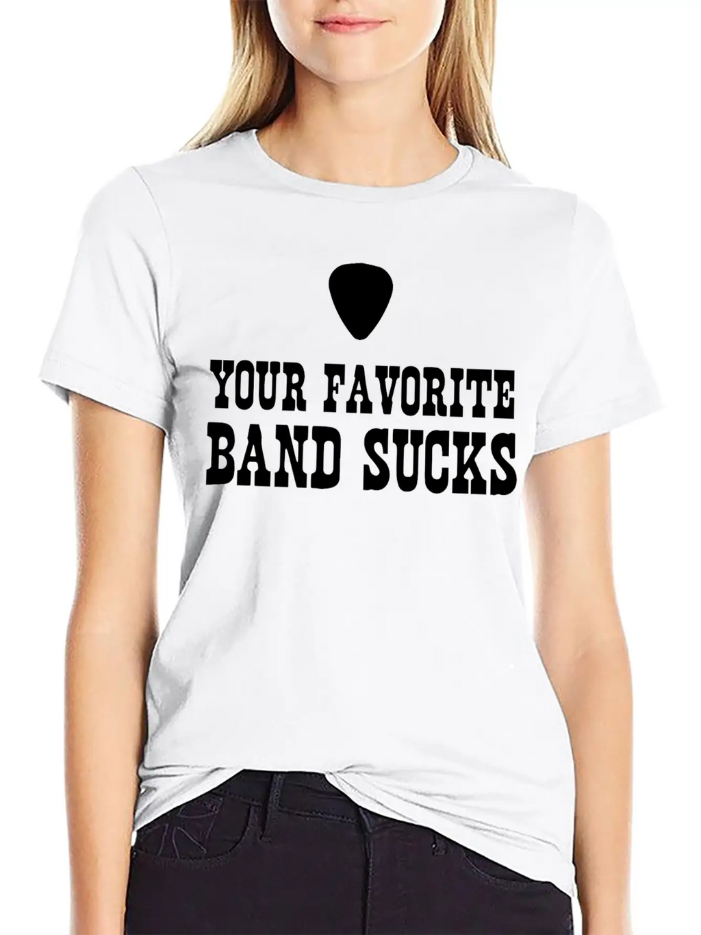 Your Favorite Band Sucks Stylish Everyday T-Shirt – Unisex Basic Cotton Tee
