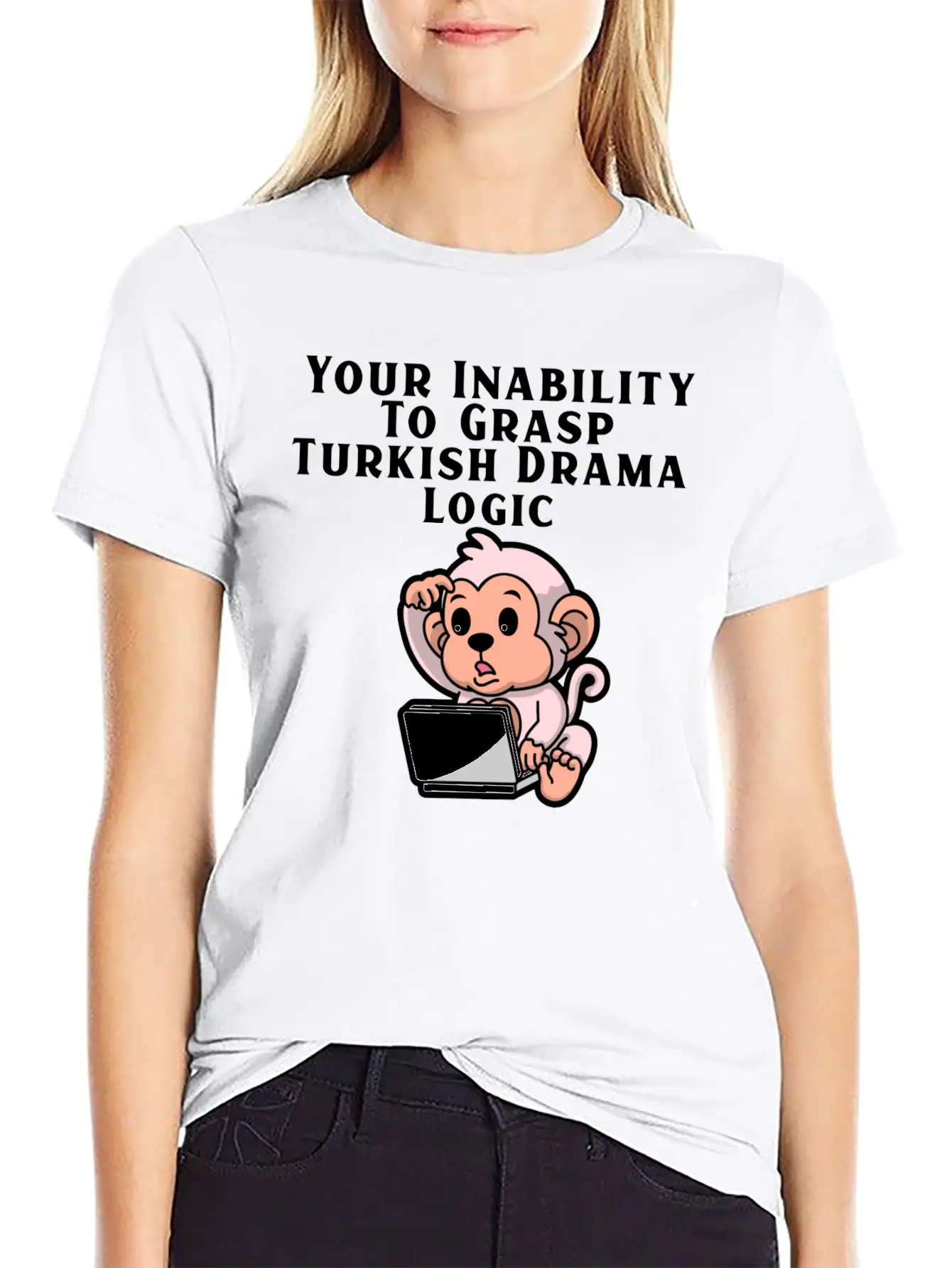 Your Inability To Grasp Turkish Drama Logic Unisex Casual T-Shirt – Clean Design For Daily Comfort