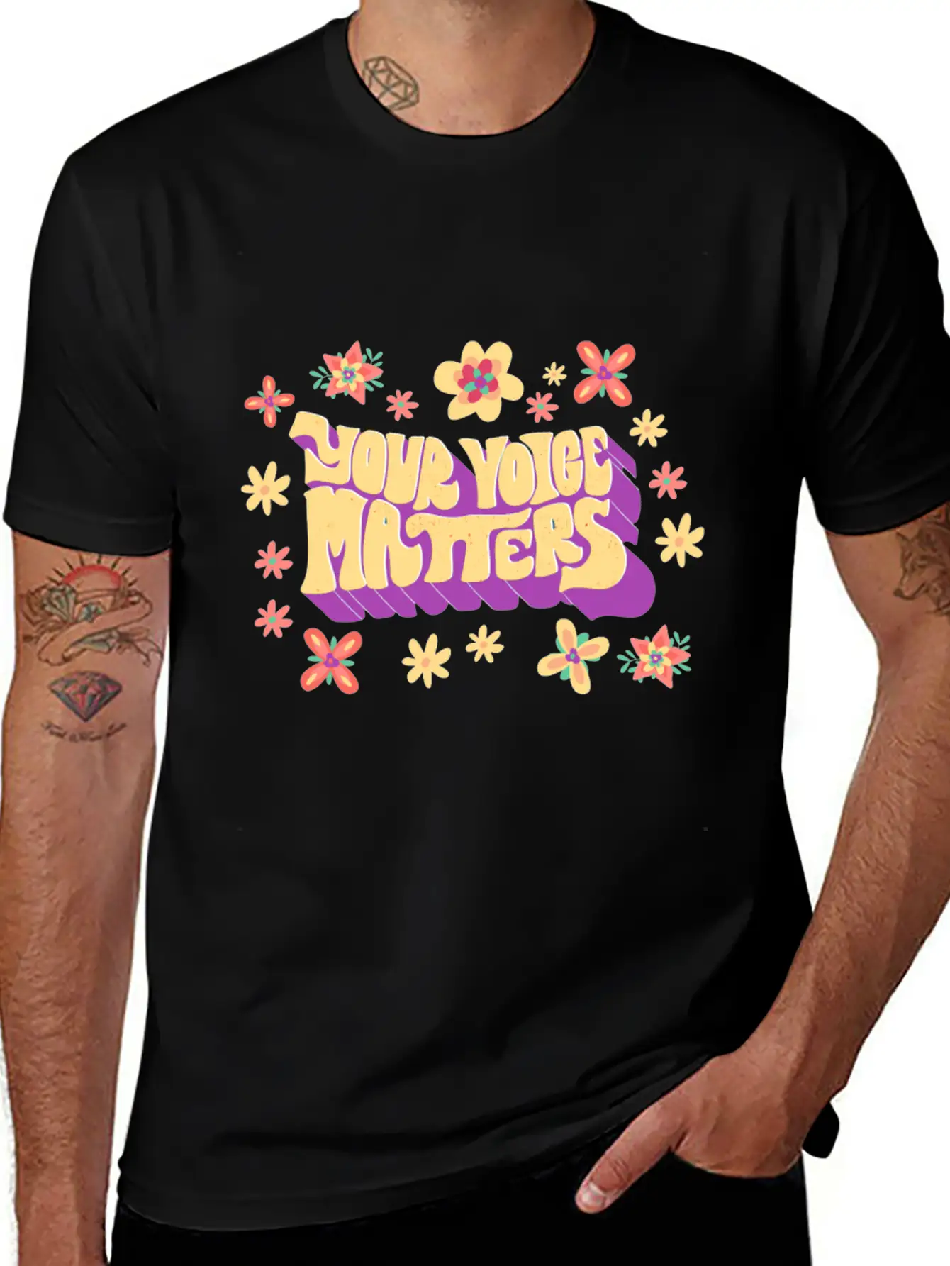Your Voice Matters Speech Language Pathologist Classic Fit Graphic Tee For Daily Comfort – Unisex Cotton Shirt