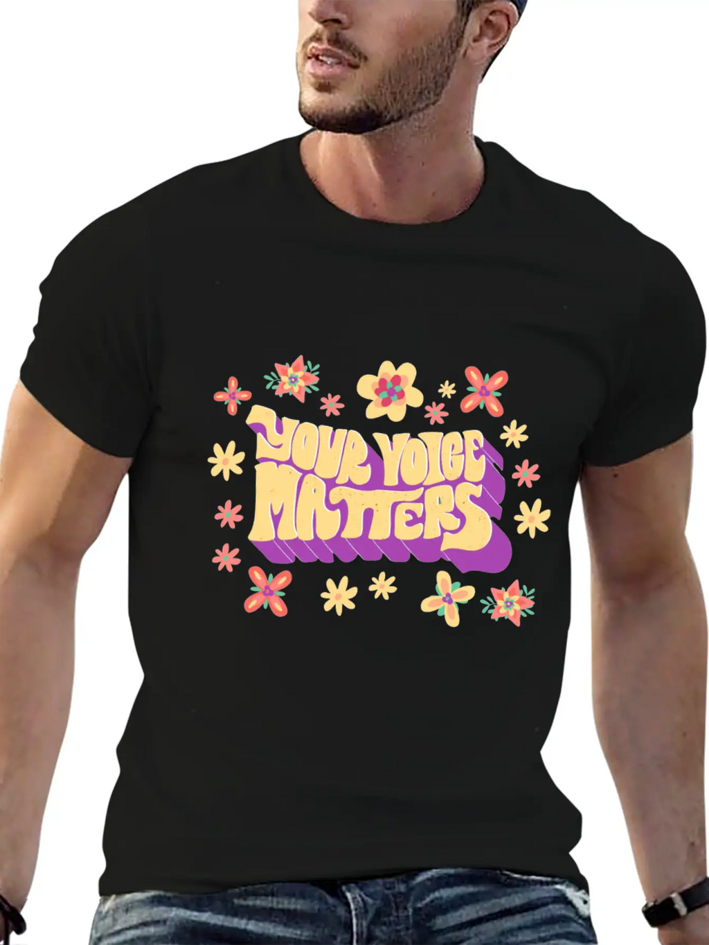 Your Voice Matters Speech Language Pathologist Classic Fit Graphic Tee For Daily Comfort – Unisex Cotton Shirt