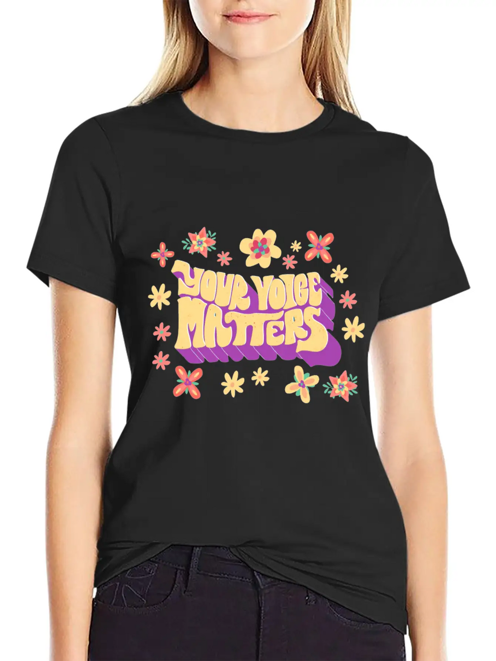 Your Voice Matters Speech Language Pathologist Classic Fit Graphic Tee For Daily Comfort – Unisex Cotton Shirt