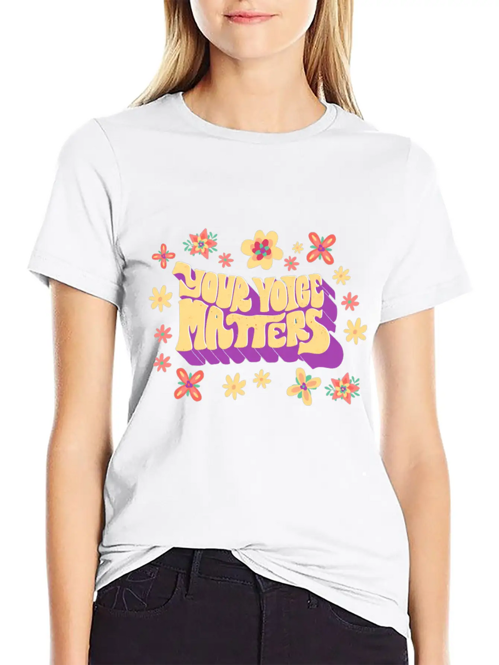 Your Voice Matters Speech Language Pathologist Classic Fit Graphic Tee For Daily Comfort – Unisex Cotton Shirt