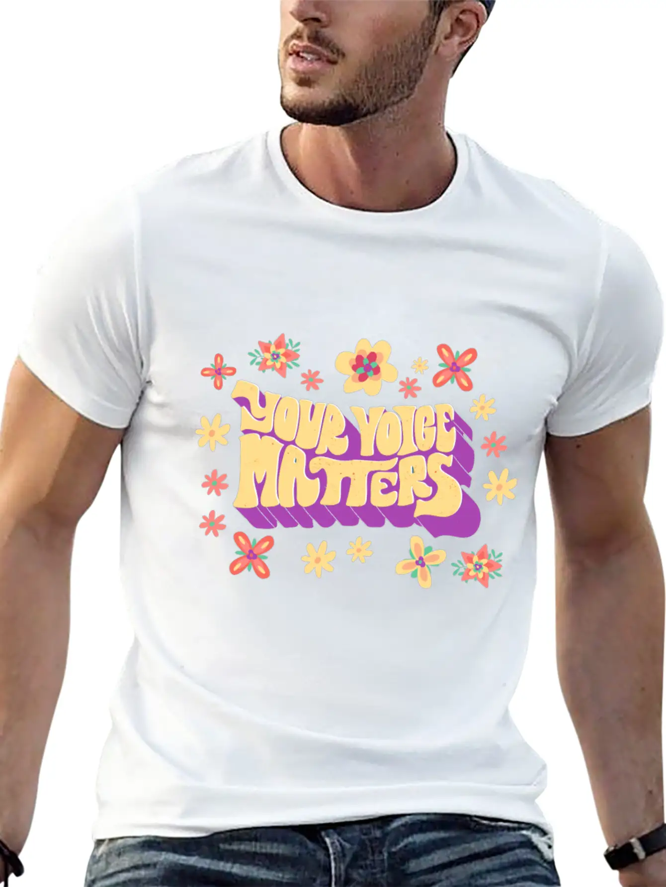 Your Voice Matters Speech Language Pathologist Classic Fit Graphic Tee For Daily Comfort – Unisex Cotton Shirt