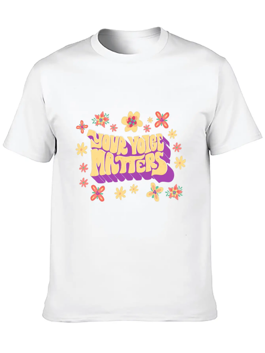 Your Voice Matters Speech Language Pathologist Classic Fit Graphic Tee For Daily Comfort – Unisex Cotton Shirt