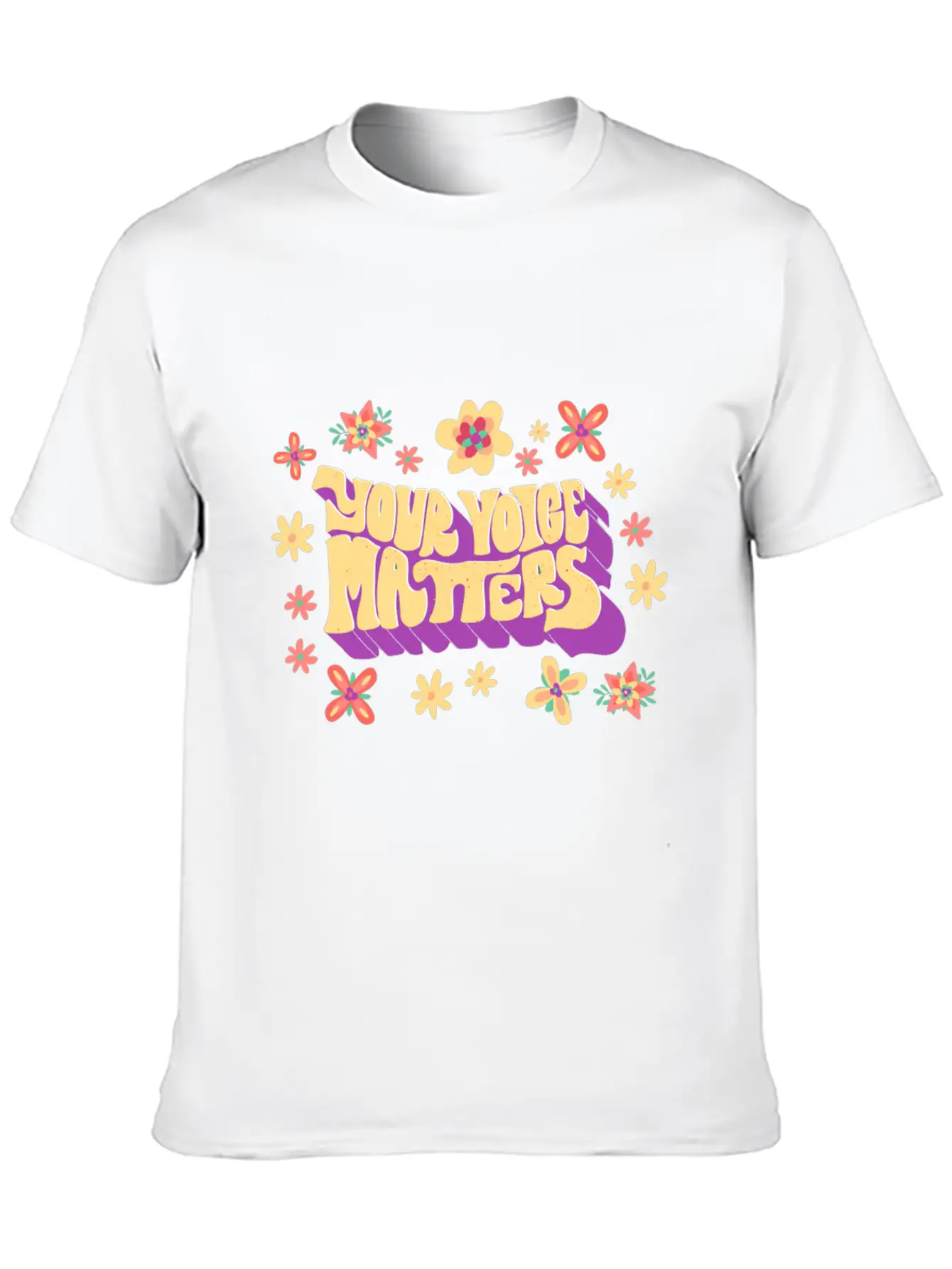 Your Voice Matters Speech Language Pathologist Classic Fit Graphic Tee For Daily Comfort – Unisex Cotton Shirt