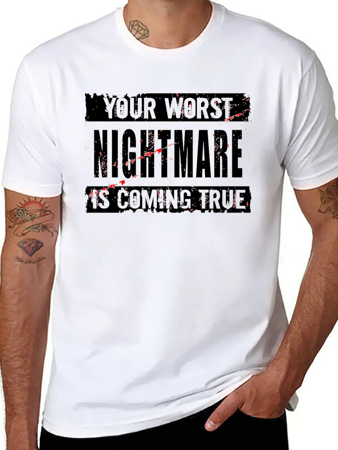 Your Worst Nightmare Unisex Casual T-Shirt – Clean Design For Daily Comfort