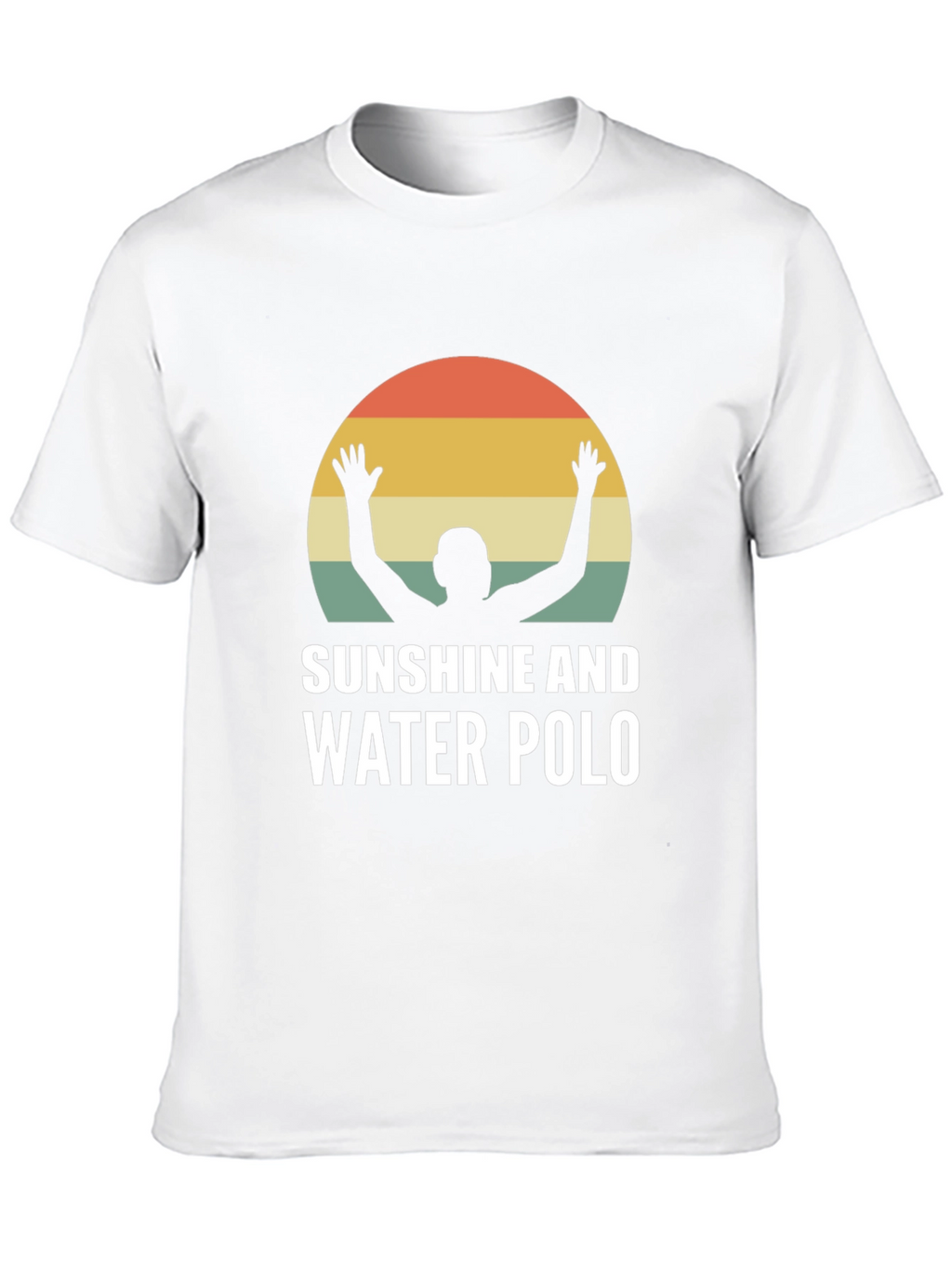 Sunshine and Water Polo T-Shirt - Black