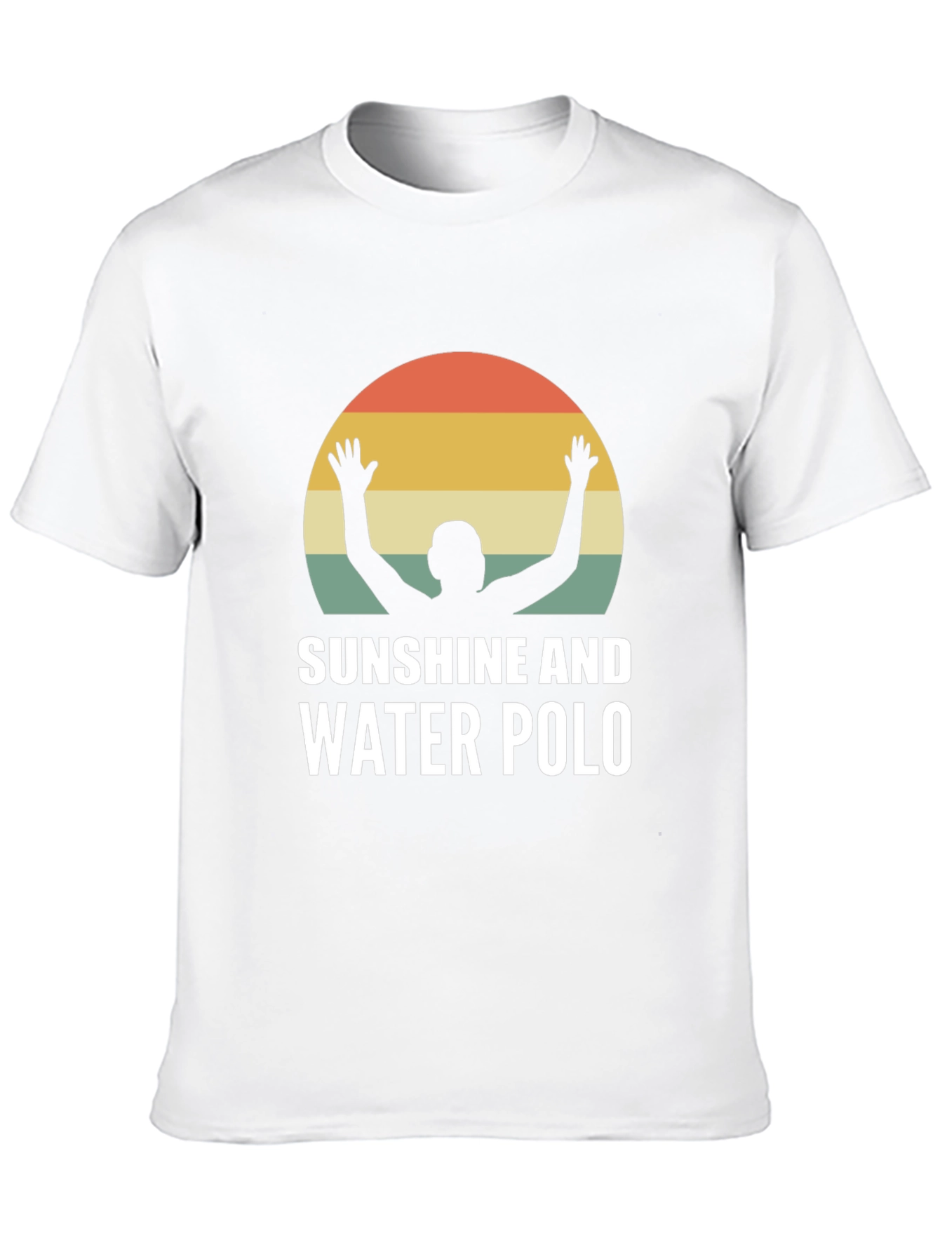 Sunshine and Water Polo T-Shirt - Black
