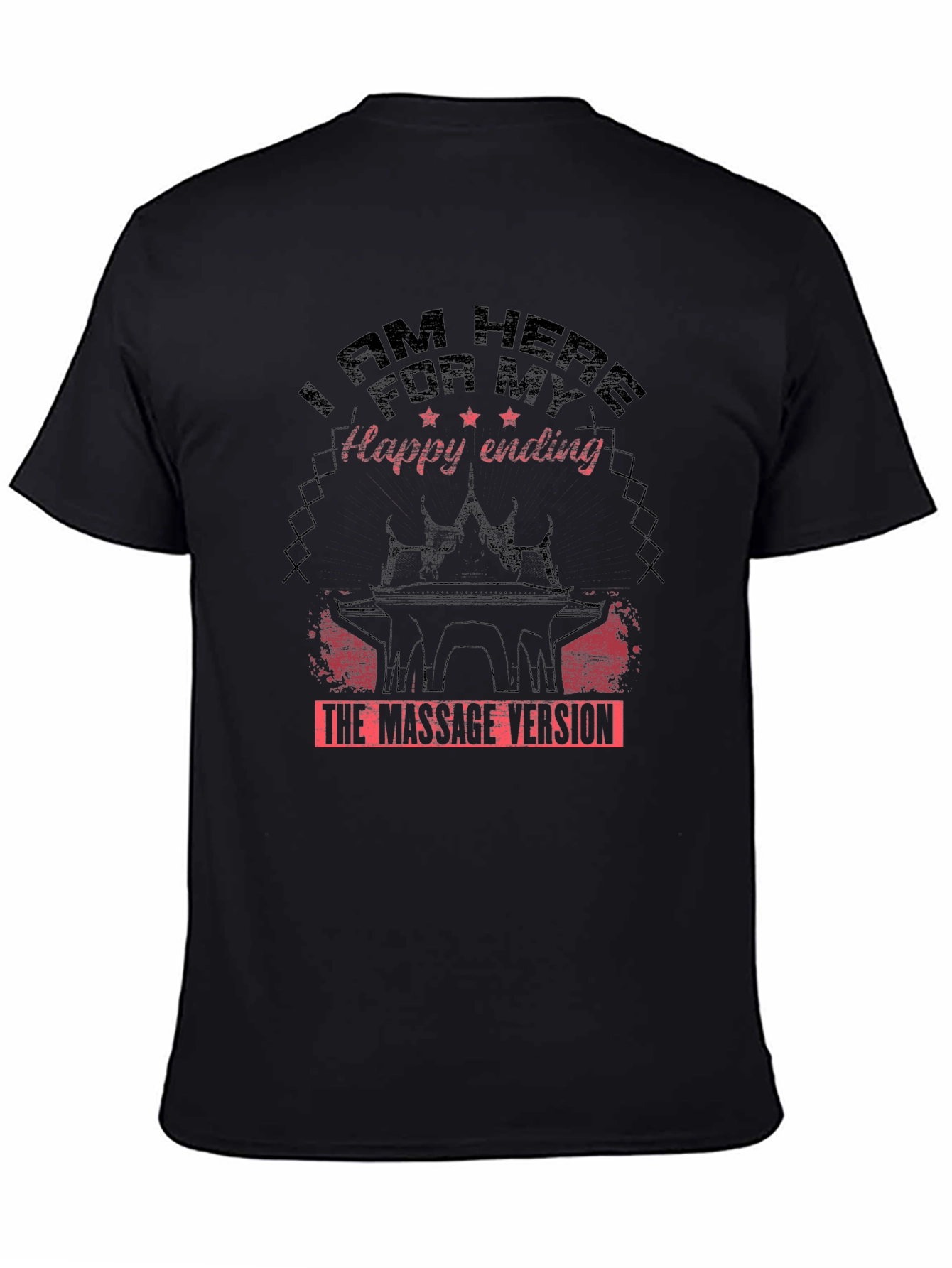 Funny Massage Version Graphic Tee