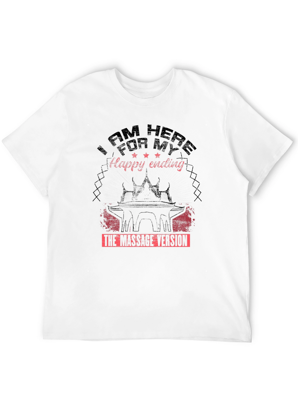 Funny Massage Version Graphic Tee