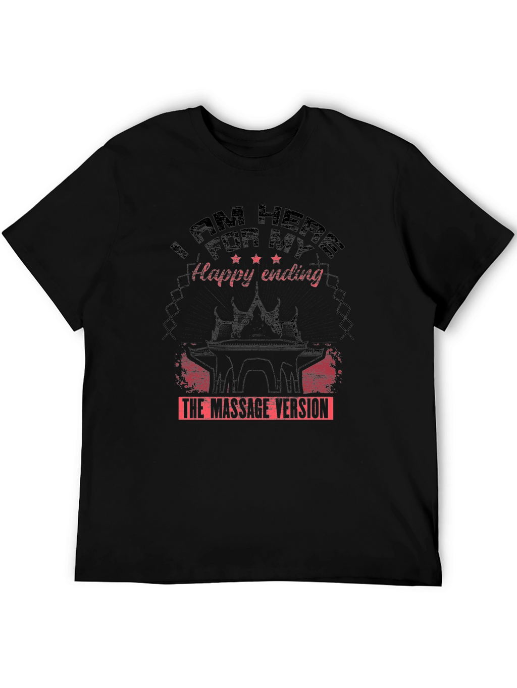 Funny Massage Version Graphic Tee