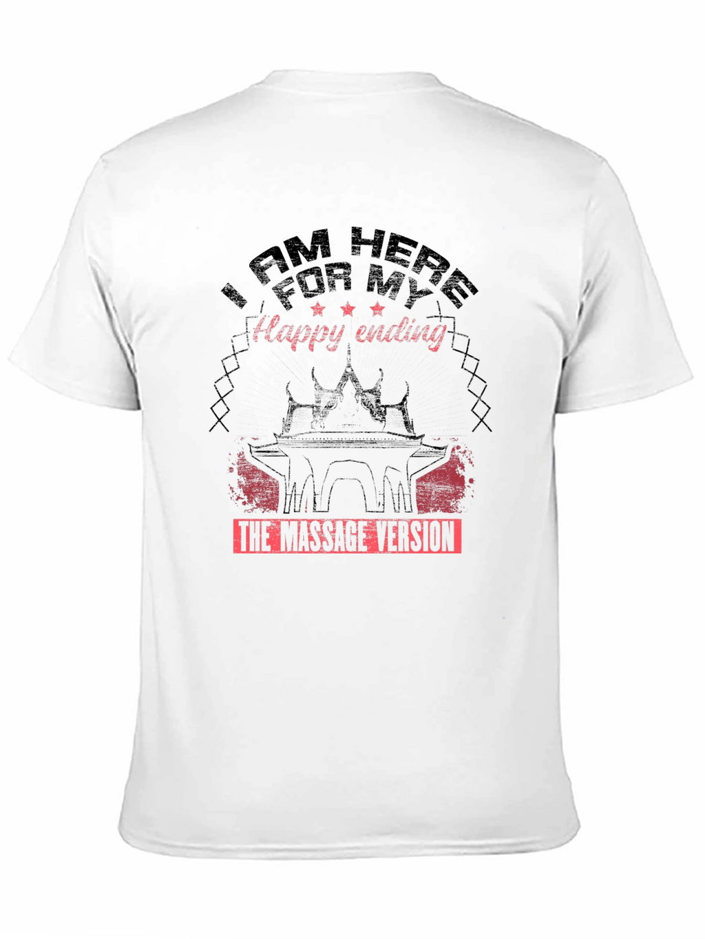 Funny Massage Version Graphic Tee