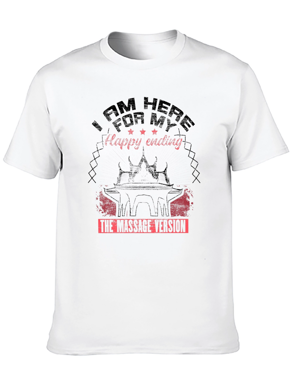 Funny Massage Version Graphic Tee