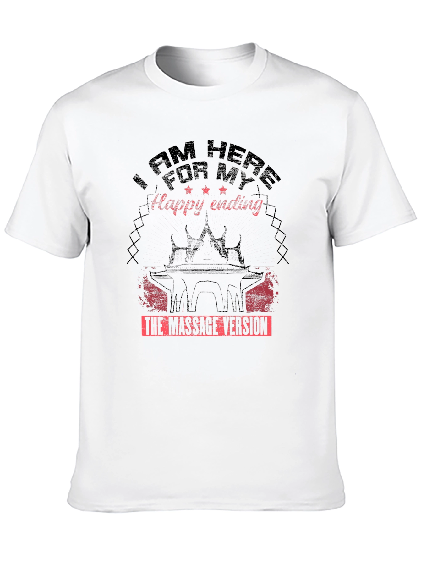 Funny Massage Version Graphic Tee